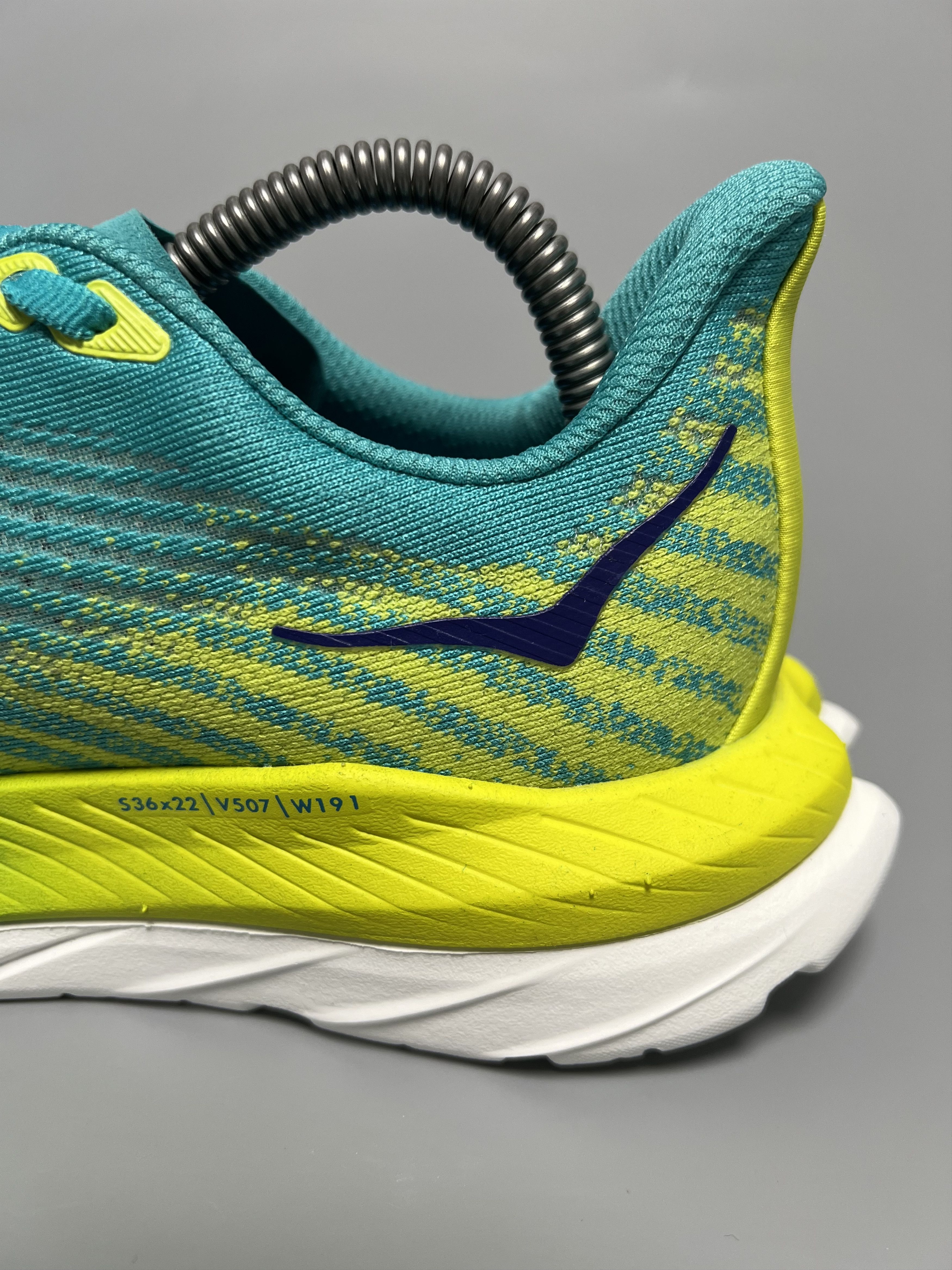 Hoka 7B Sample Hoka One One Mach 5 Running Shoes Walking Gym Size US 7 / IT 37 - 11 Thumbnail