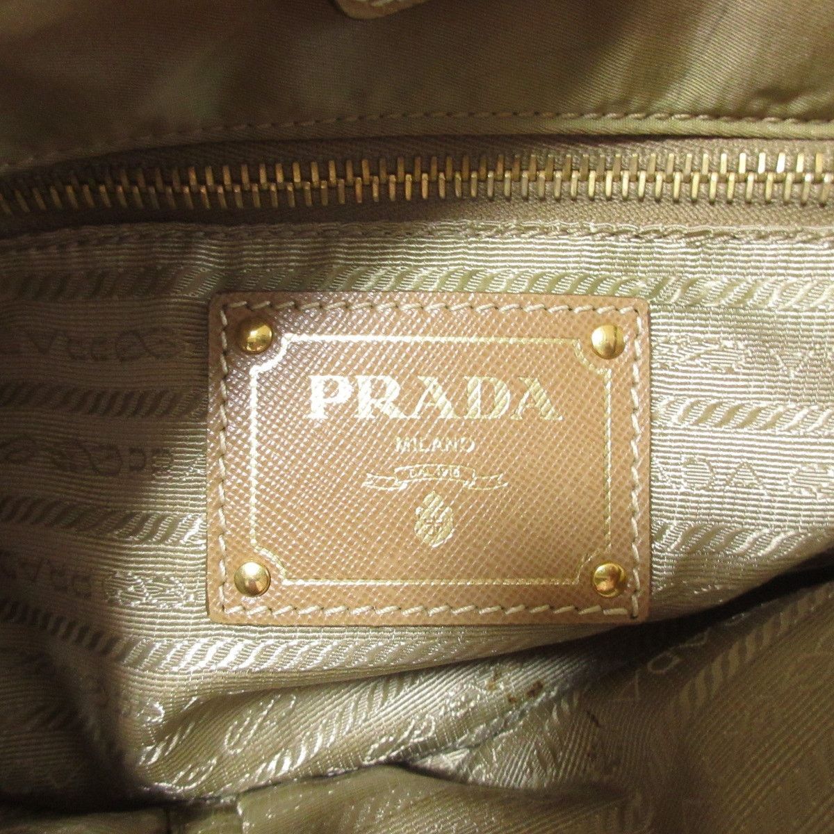 Prada PRADA Logo Jacquard Tote Bag Size ONE SIZE - 8 Thumbnail