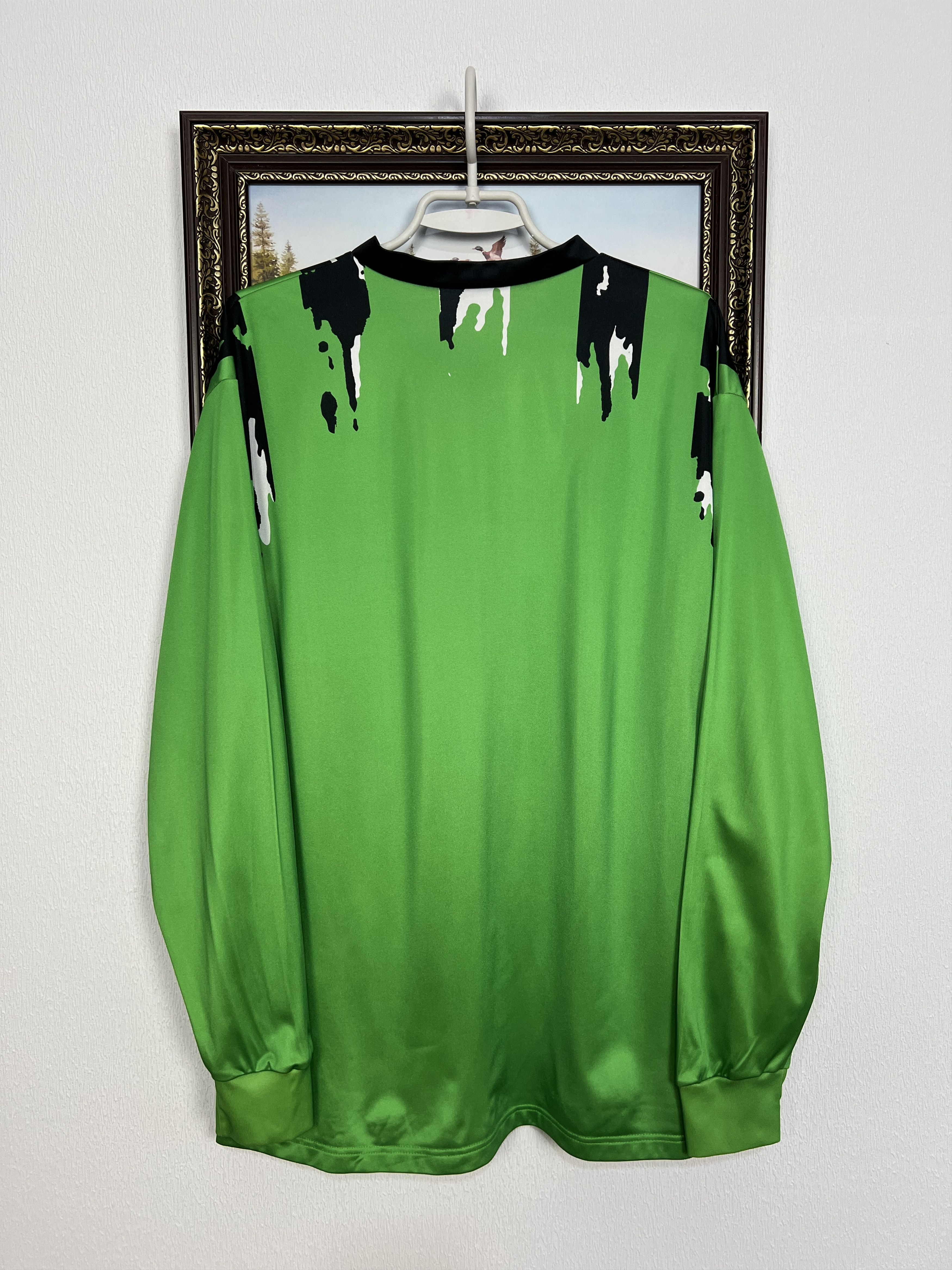 Asics Borussia Monchengladbach football shirt Long Sleeve Jersey Size US L / EU 52-54 / 3 - 9 Thumbnail