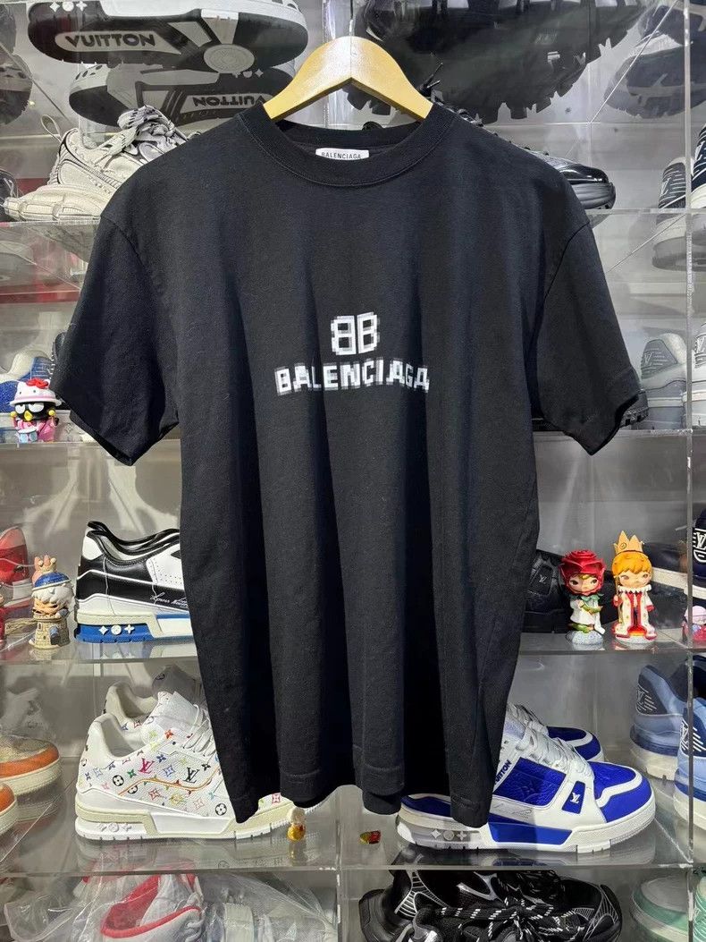 Balenciaga Balenciaga Black Loose Fit Short Sleeve T-Shirt Size US XS / EU 42 / 0 - 1 Thumbnail