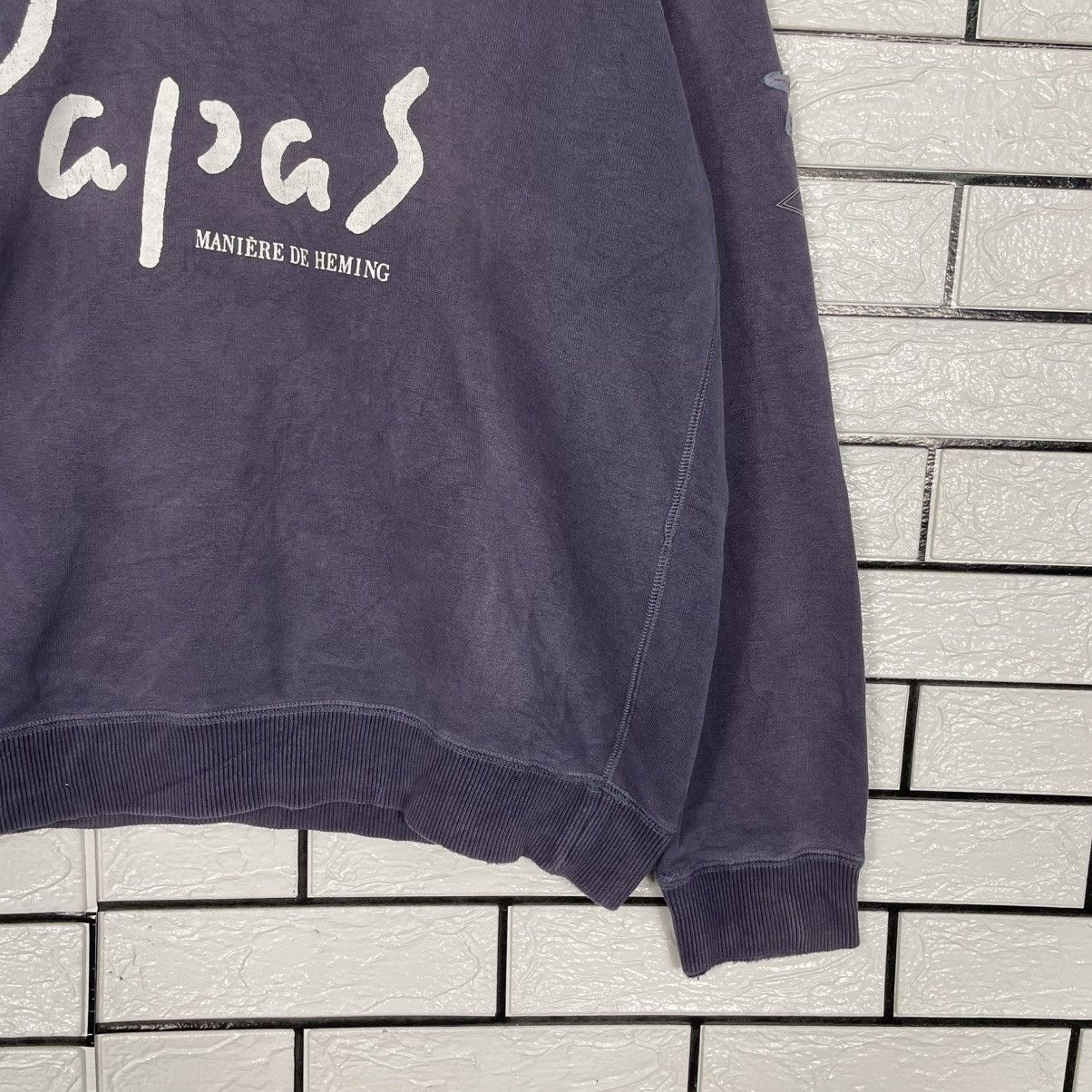 Japanese Brand Japanese Brand Papas Big Logo Sweatshirt Size US M / EU 48-50 / 2 - 4 Thumbnail