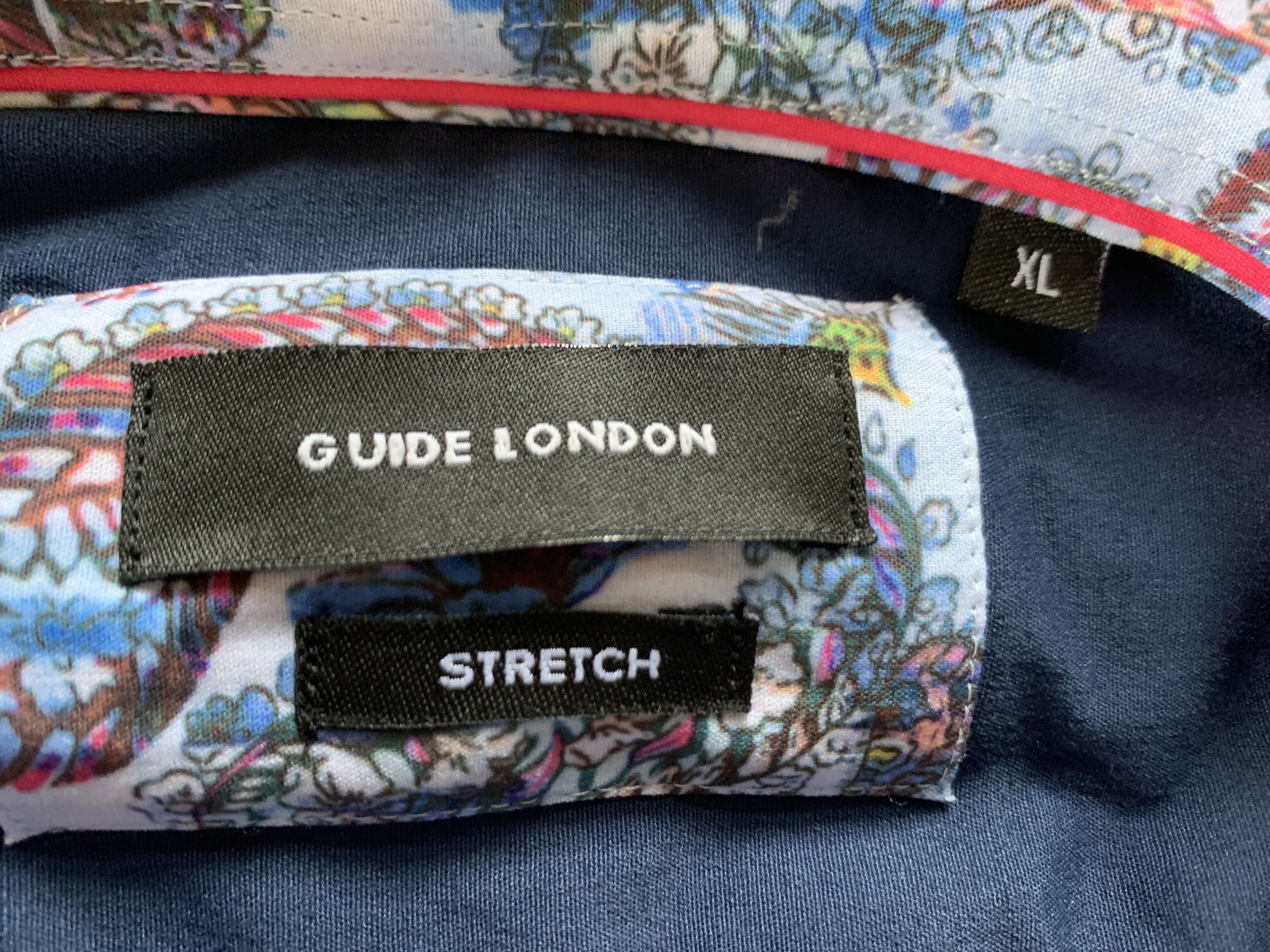 Designer Guide London Cotton Long Sleeve Shirt Size US XL / EU 56 / 4 - 5 Thumbnail