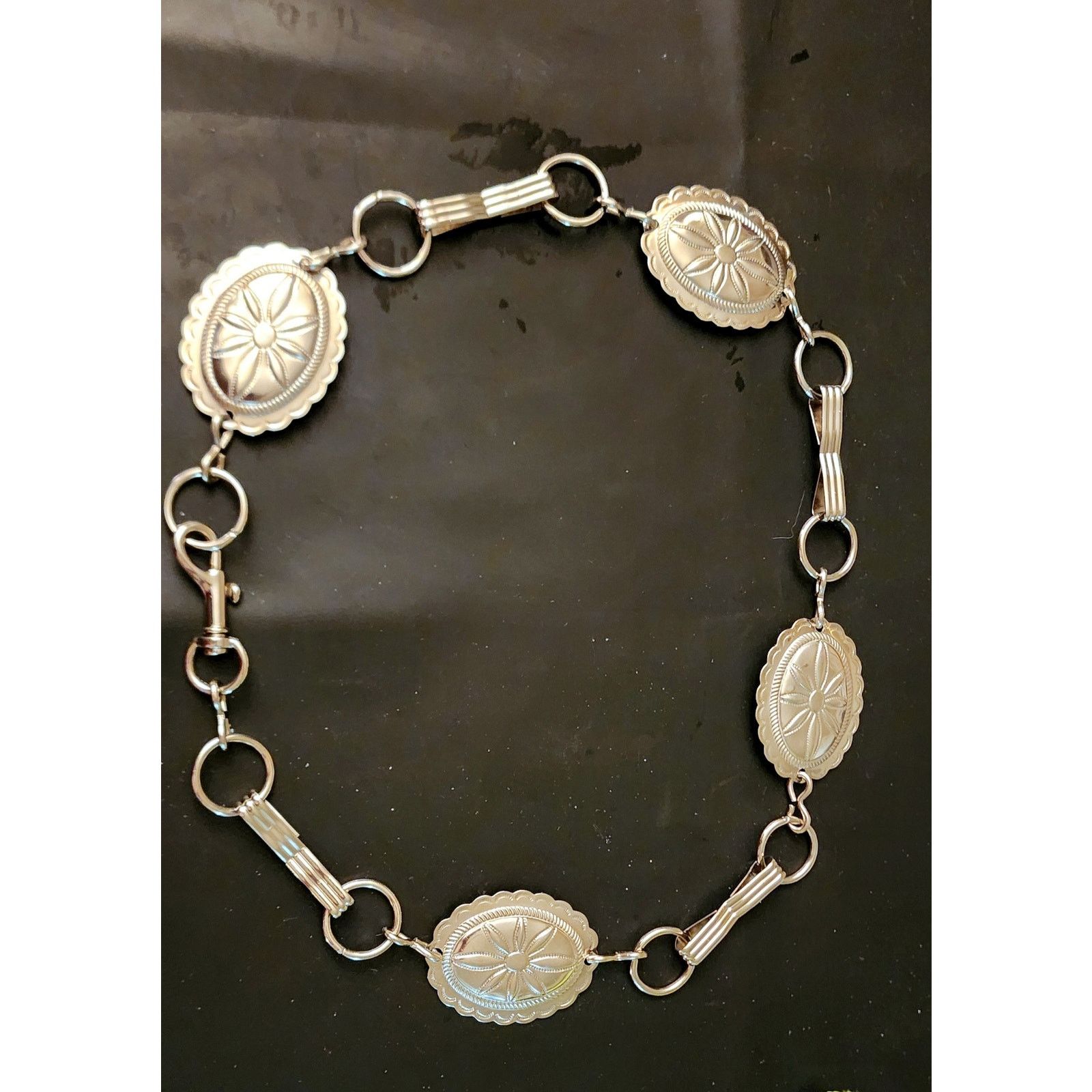 Other Silver tone Concho Belt By Cmf Size ONE SIZE - 1 Thumbnail