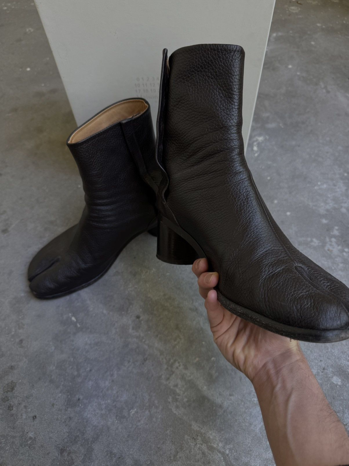 Maison Margiela Maison Margiela FW19 Tabi Ankle Boots 60mm Size US 9 / EU 42 - 16 Thumbnail
