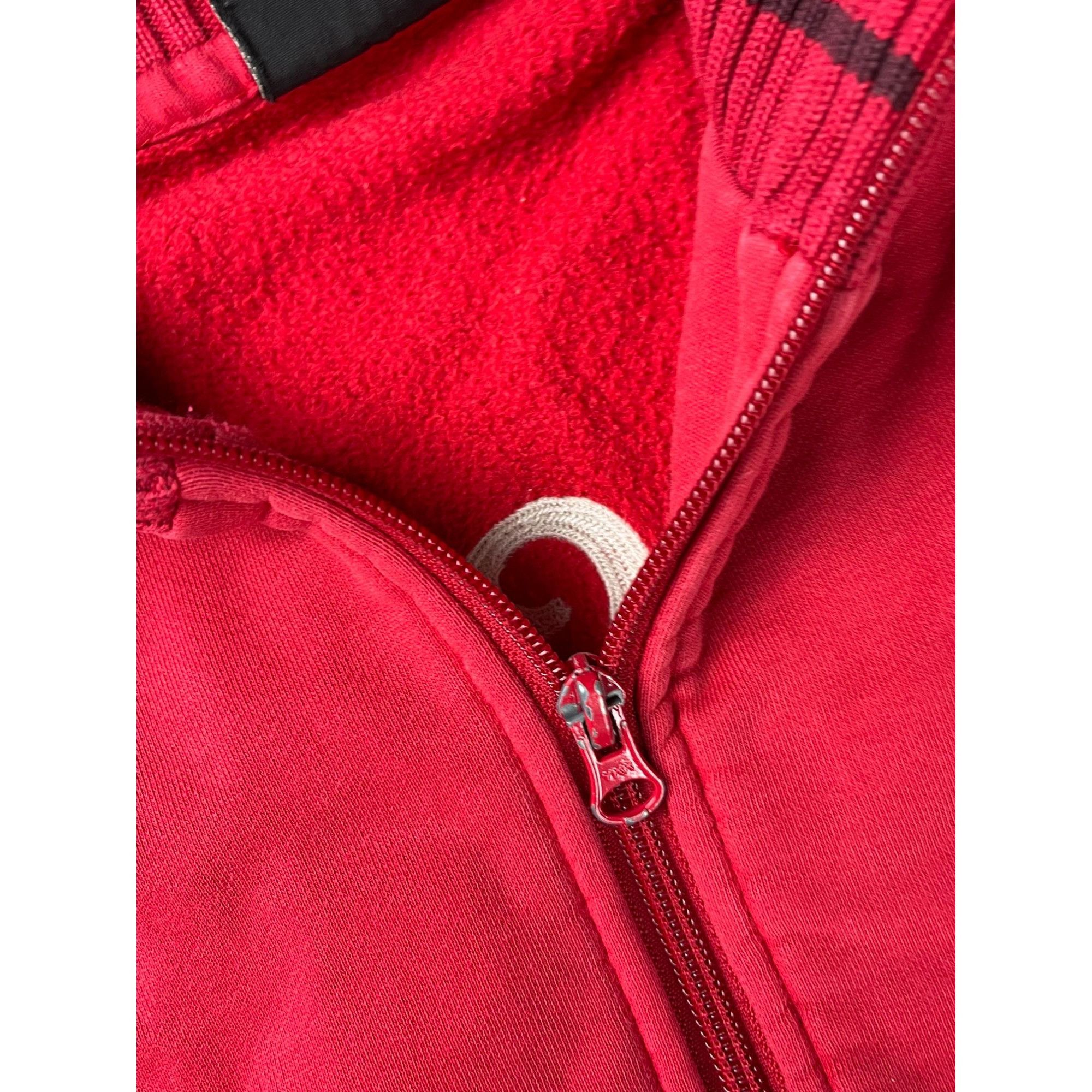 Quiksilver × Vintage Quiksilver Boys Red Lined Zip-Up Jacket Size US M / EU 48-50 / 2 - 5 Thumbnail