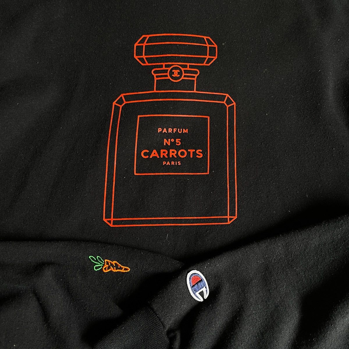 Carrots by Anwar Carrots × Champion Carrots x 424 x Chanel x Champion Hoodie Size US L / EU 52-54 / 3 - 3 Thumbnail