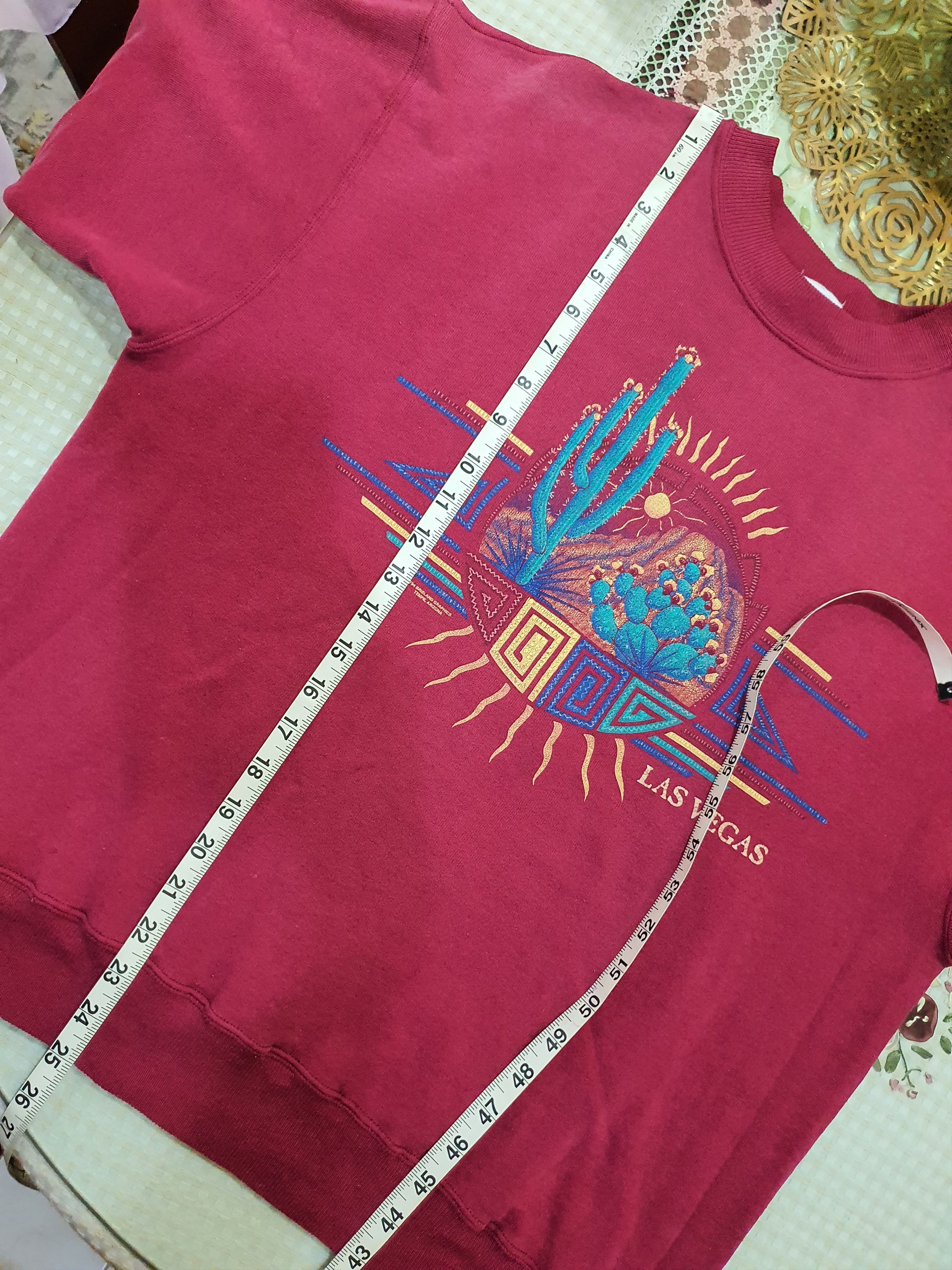 Hanes vintage 90s "Arizona" or "Southwestern Cactus" crewneck Size US L / EU 52-54 / 3 - 9 Thumbnail