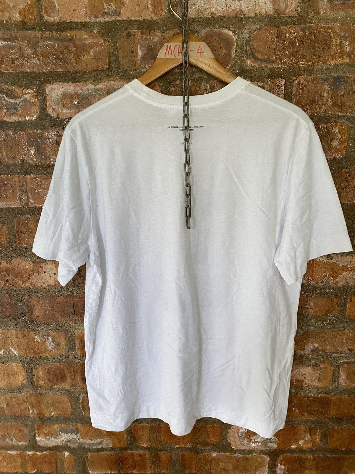 Jil Sander × Raf Simons SS17 Limited 144/200 Jil Sander Mario Sorennti tee Size US L / EU 52-54 / 3 - 6 Thumbnail