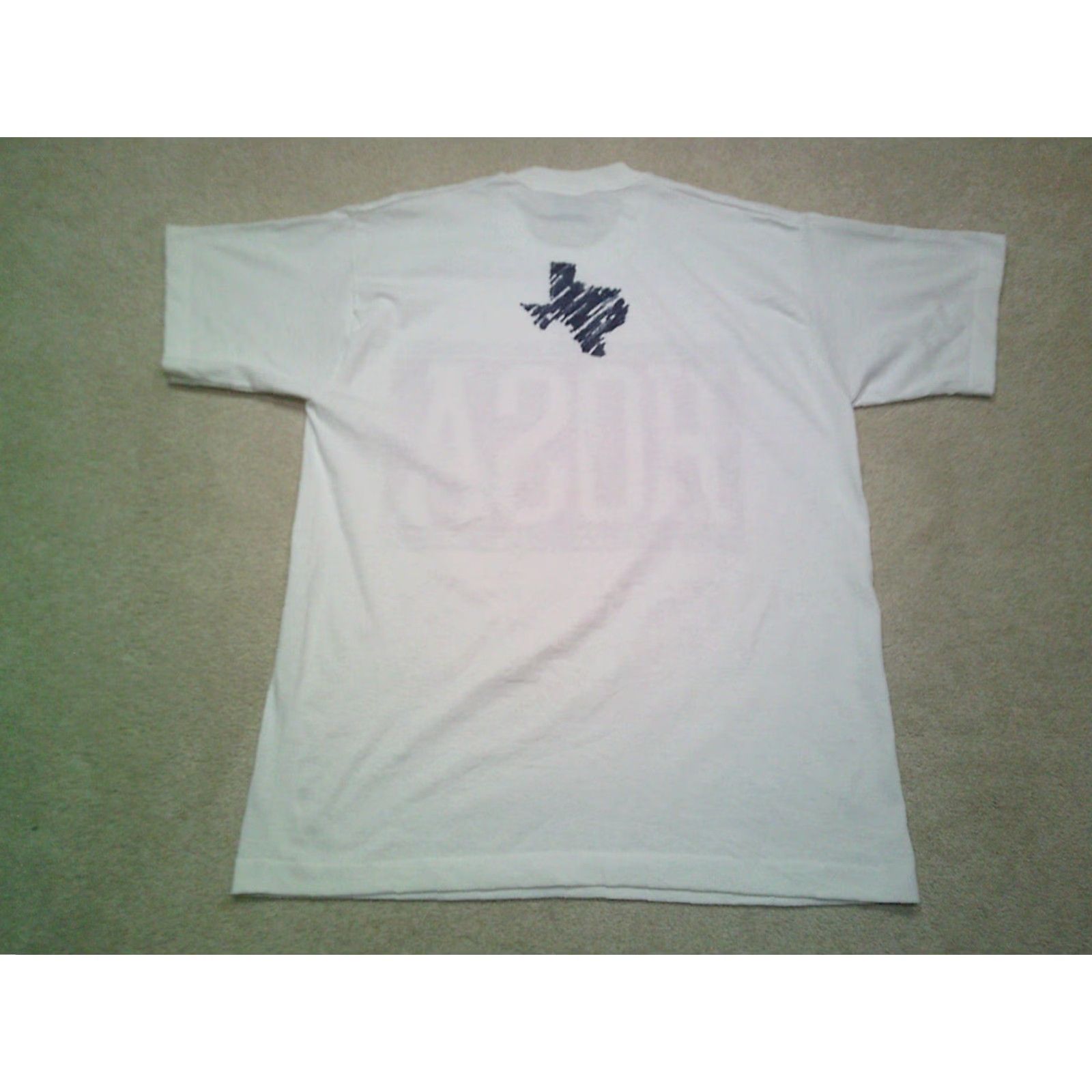 Fruit Of The Loom VINTAGE 90s Texas HOSA T Shirt Mens Large White Screen Stars Best Cotton Knit Crew Neck Short Sleeve Logo Accents USA USA 80s 90s Theme Men Size US L / EU 52-54 / 3 - 2 Thumbnail