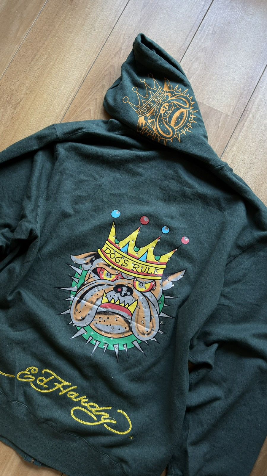 Ed Hardy Ed hardy & Christian audigier zip hoodie Size US XL / EU 56 / 4 - 8 Thumbnail