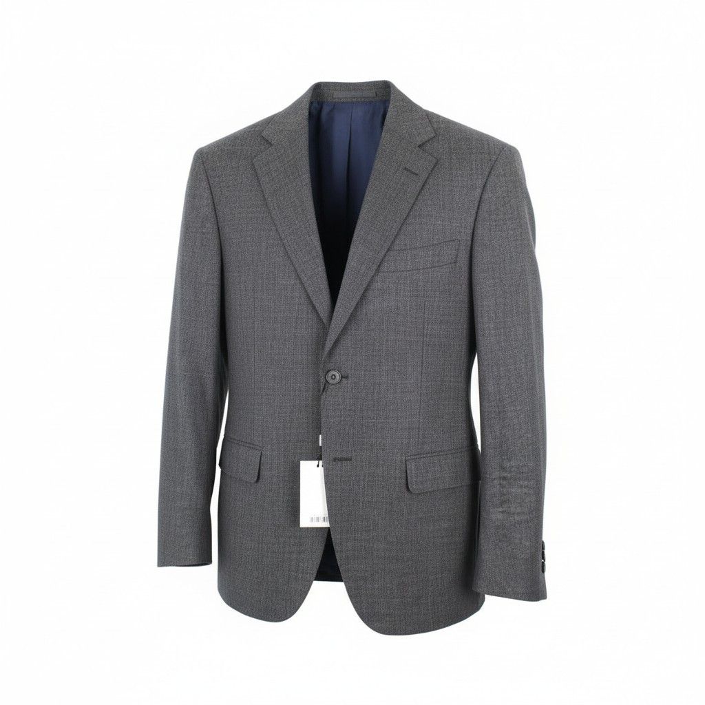 Suitsupply NAPOLI UK40L Grey Wool Super 110's Blazer 61907 Size 40L - 1 Thumbnail