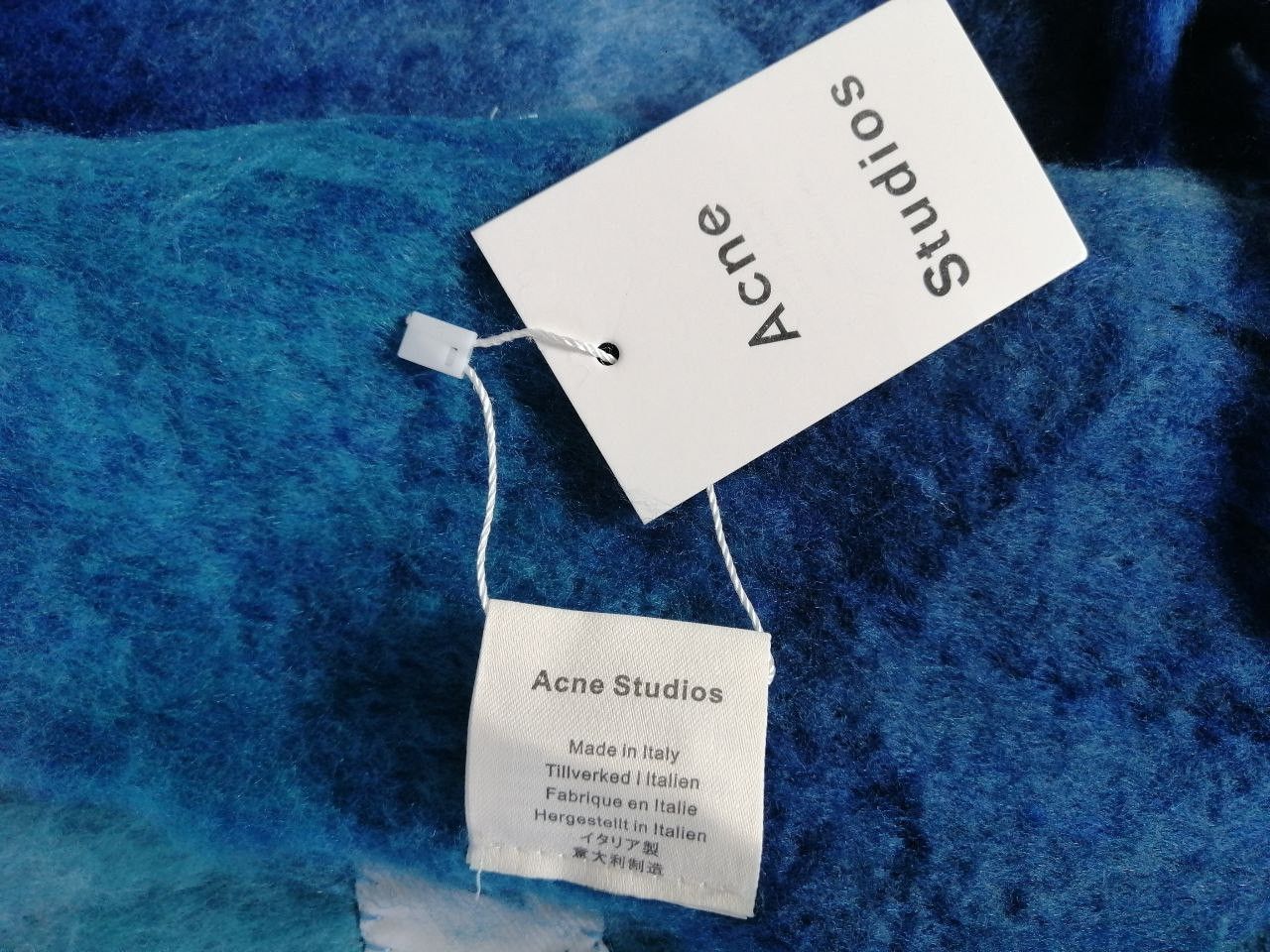 Acne Studios Acne Studios Big One Mohair/Wool and Alpaca Scarf Size ONE SIZE - 6 Thumbnail