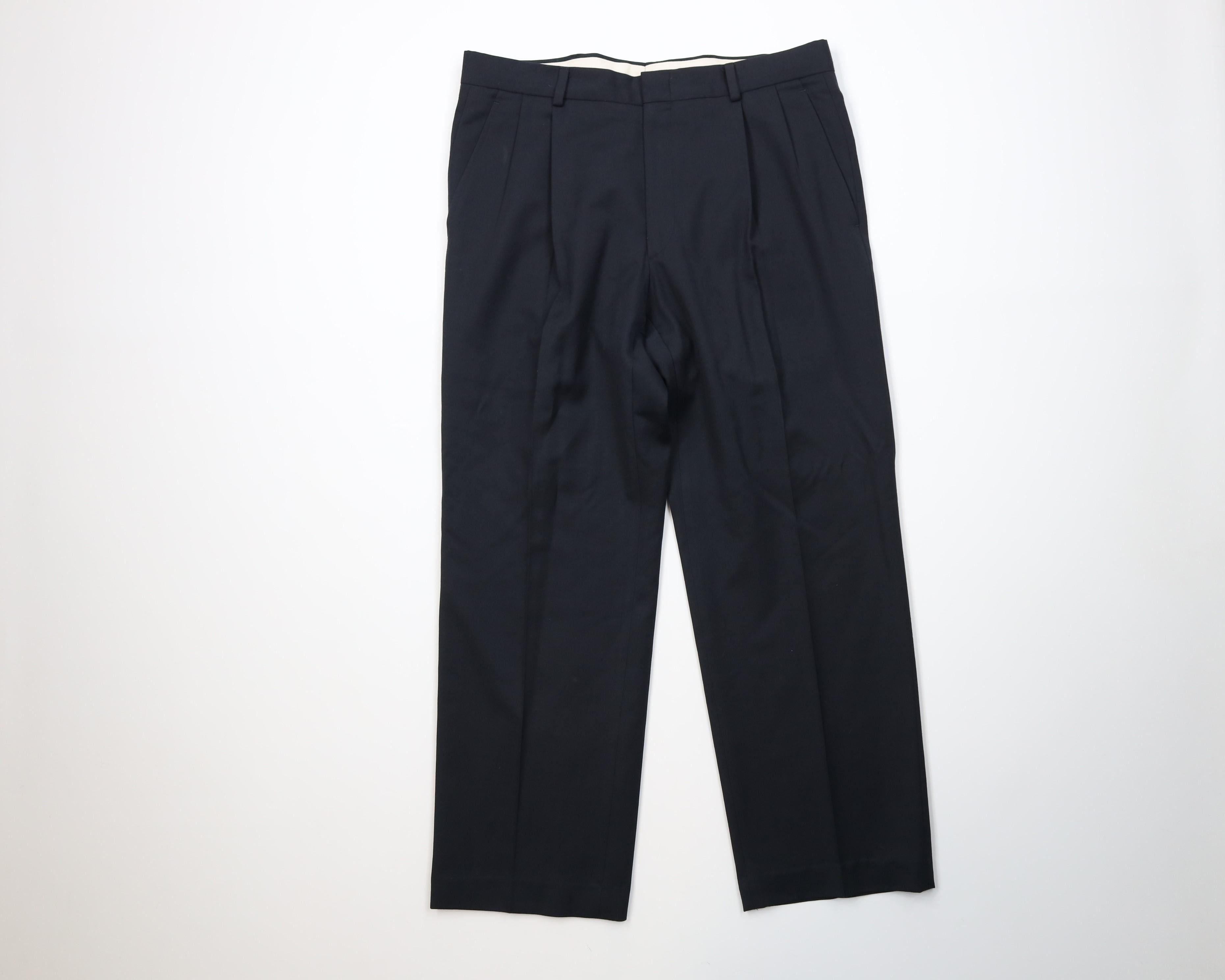 Vintage Vintage 90s Streetwear Knit Flared Wide Leg Chino Pants Size US 34 / EU 50 - 1 Thumbnail