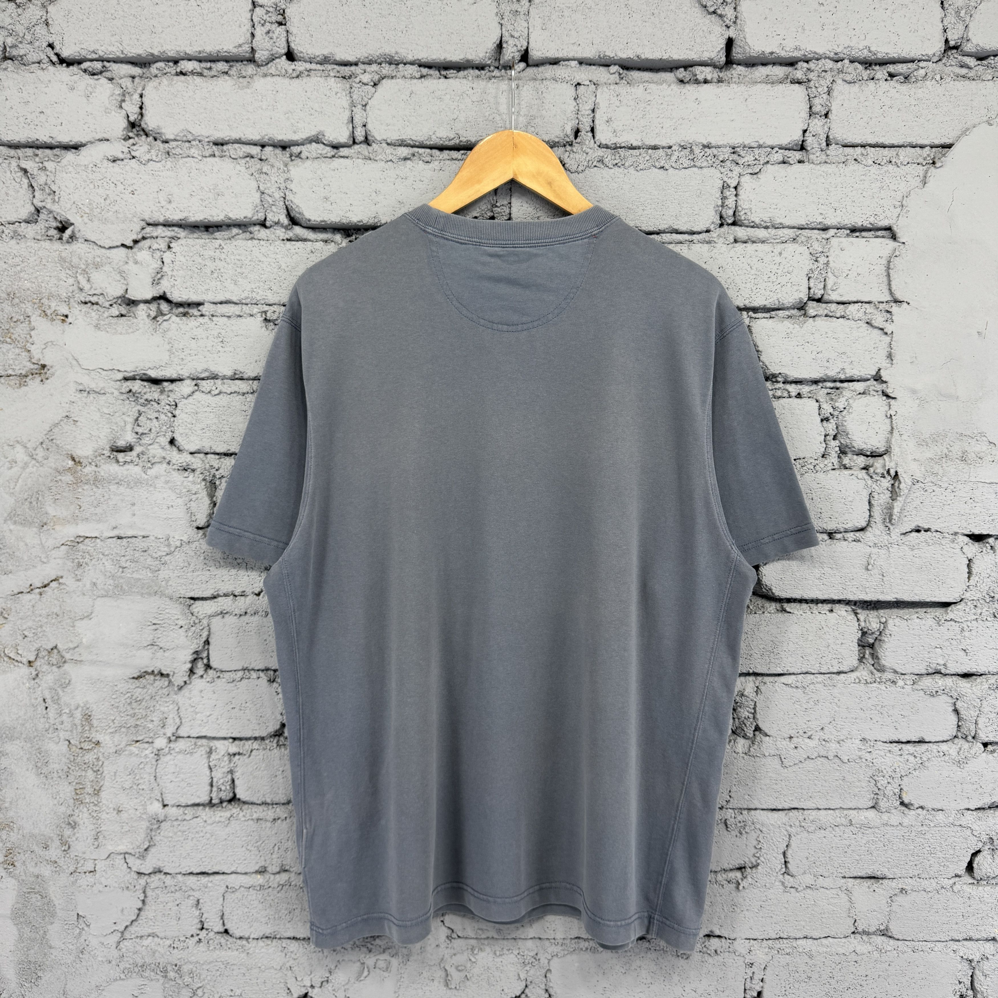 Eddie Bauer Eddie Bauer Outdoor Outfitter Camping Print Sunfaded Tshirt Size US M / EU 48-50 / 2 - 2 Thumbnail