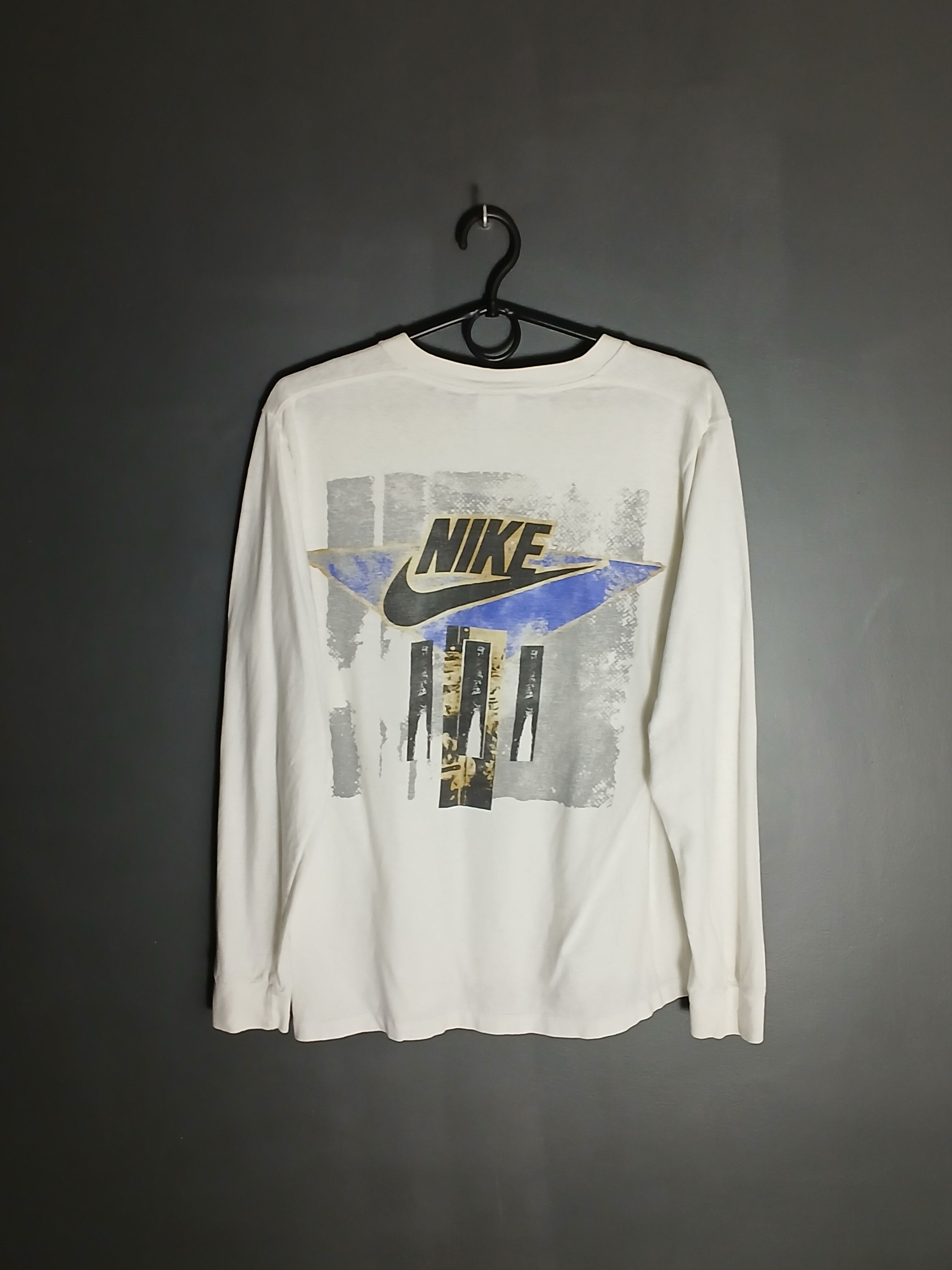 Nike × Vintage Vintage Nike Long Sleeve T-Shirt Size US S / EU 44-46 / 1 - 1 Thumbnail