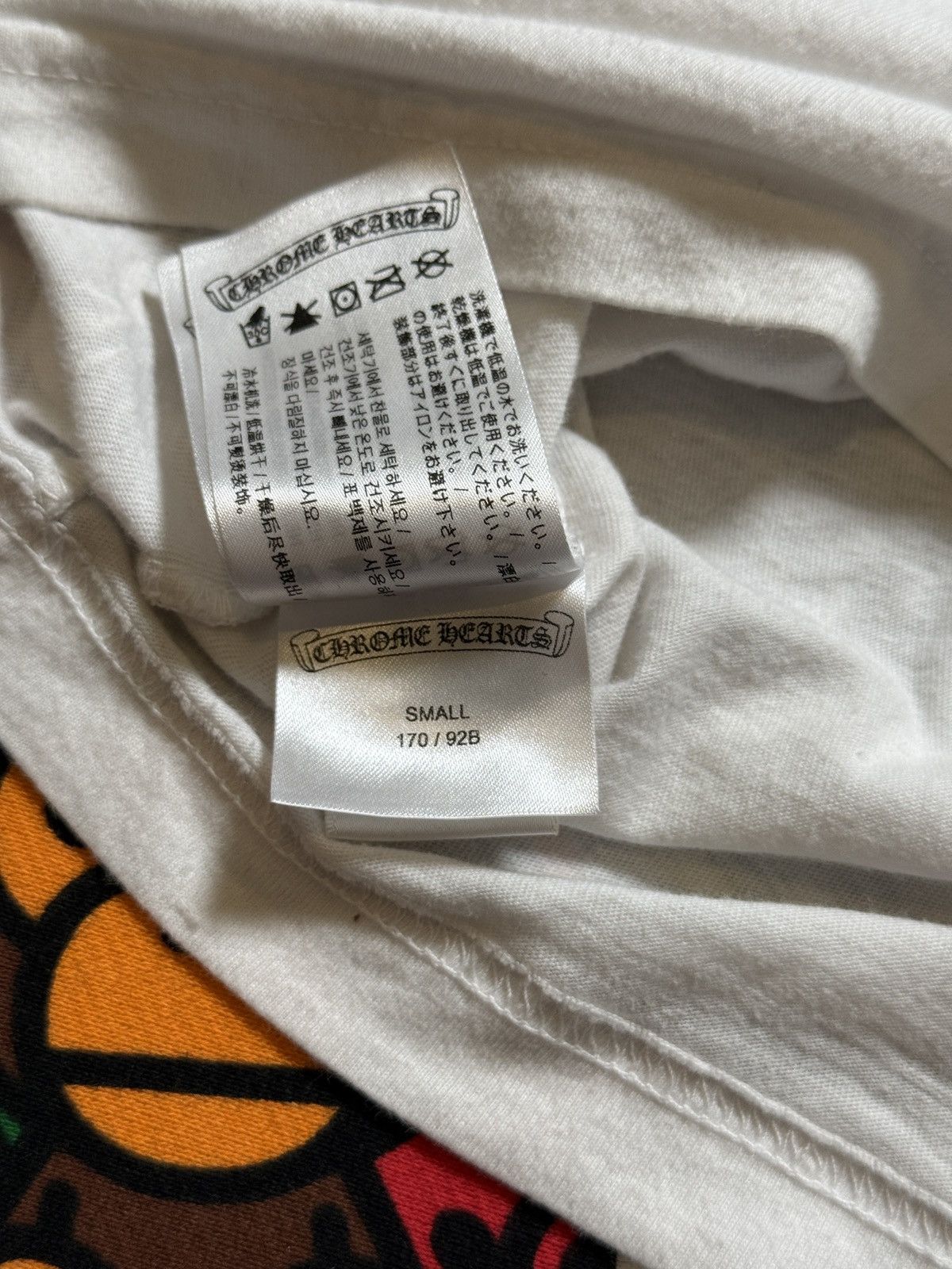 Chrome Hearts Chrome Hearts White Charge Up Long Sleeve Tee Size US S / EU 44-46 / 1 - 10 Thumbnail