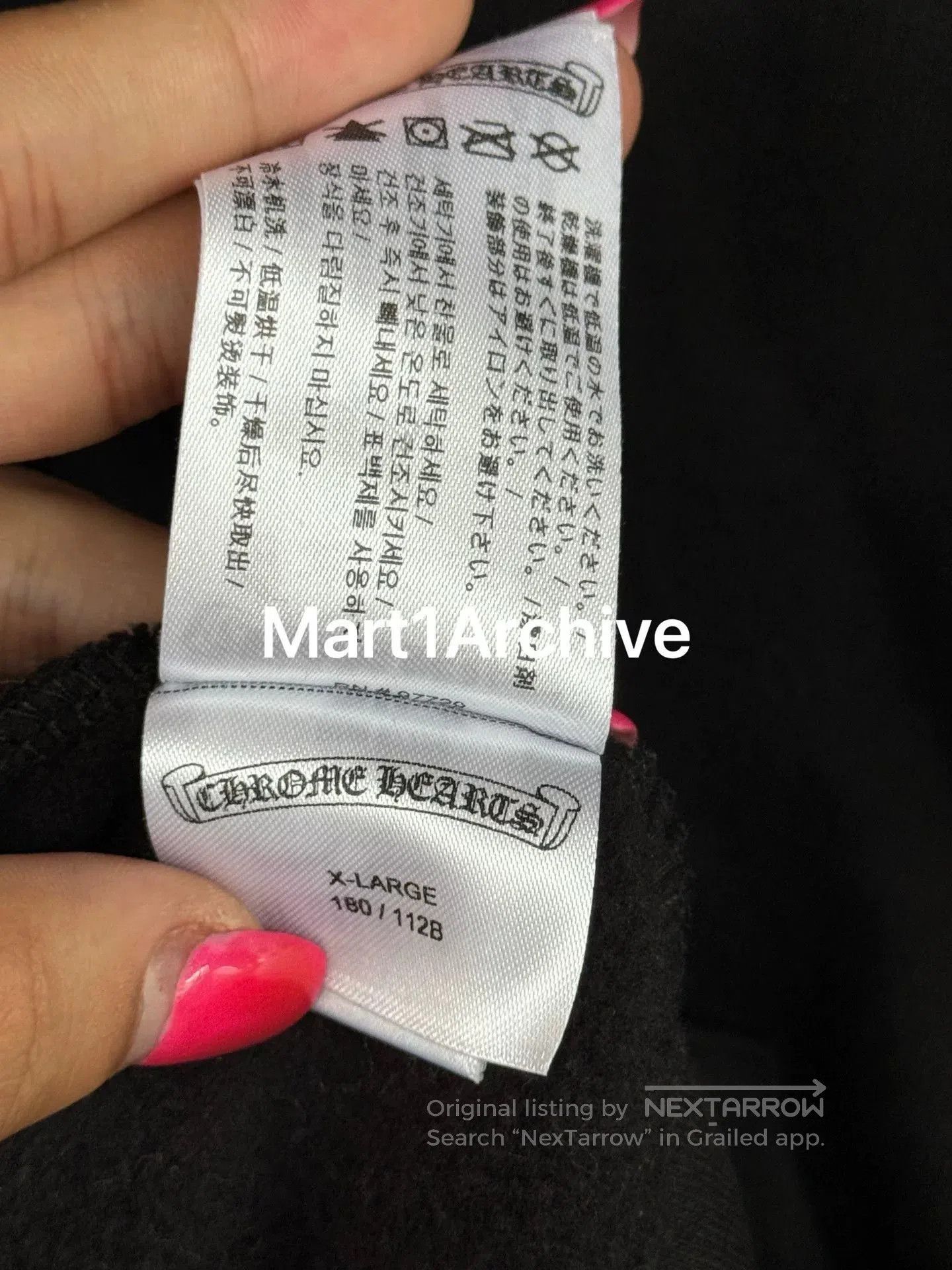 Chrome Hearts Chrome Hearts Deadly Doll Collab Hoodie. Size US XL / EU 56 / 4 - 7 Thumbnail