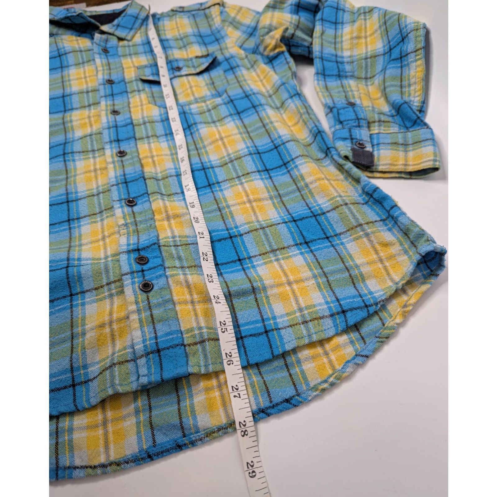 Volcom Volcom Button-Up Shirt Small Blue Plaid Flannel Workwear Casual Tailored Size US S / EU 44-46 / 1 - 5 Thumbnail
