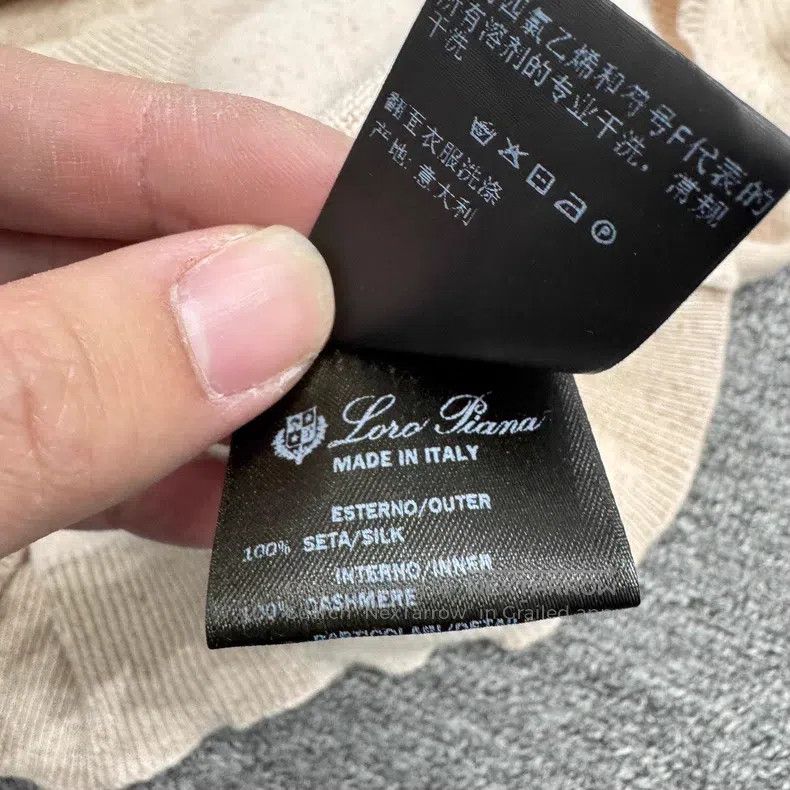 Loro Piana Loro Piana Cashmere and Silk Mix Knit Long Sleeve Size US M / EU 48-50 / 2 - 4 Thumbnail