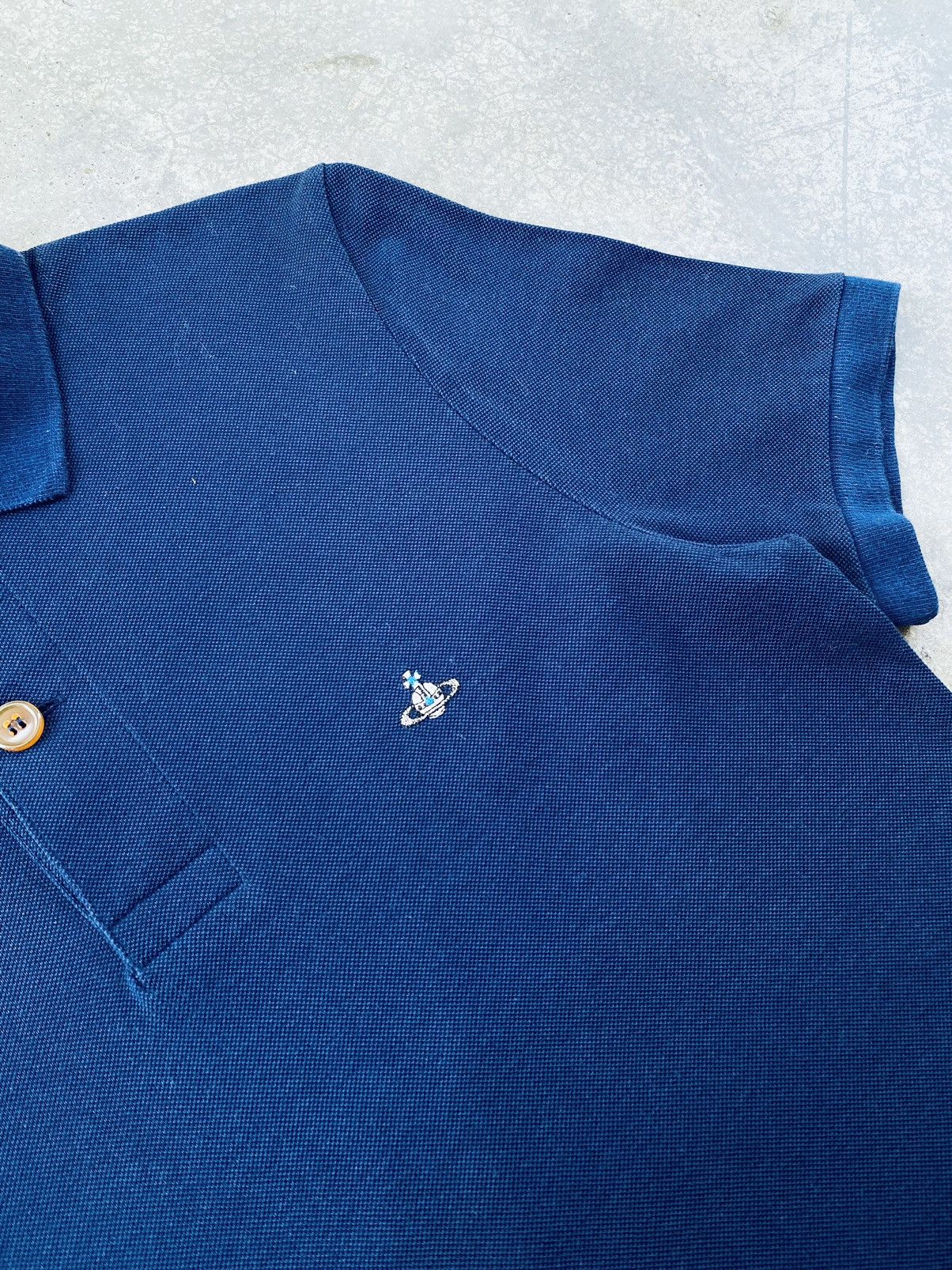 Vivienne Westwood Vintage 90s Vivienne Westwood Small Logo Polo Tees Size US S / EU 44-46 / 1 - 3 Thumbnail