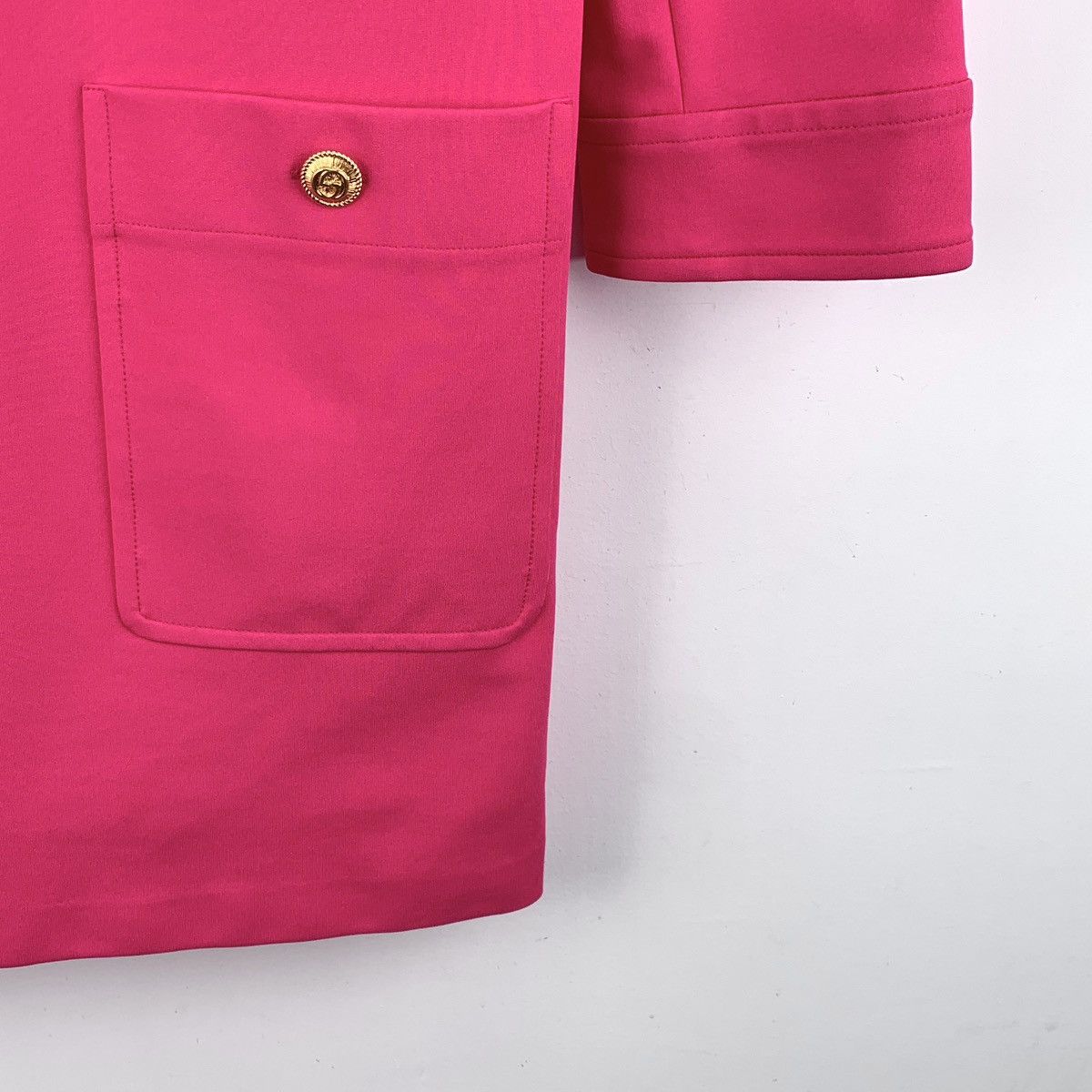 Gucci Gucci Rose Pink Long Sleeve Dress K26WX Size XS / US 0-2 / IT 36-38 - 4 Thumbnail