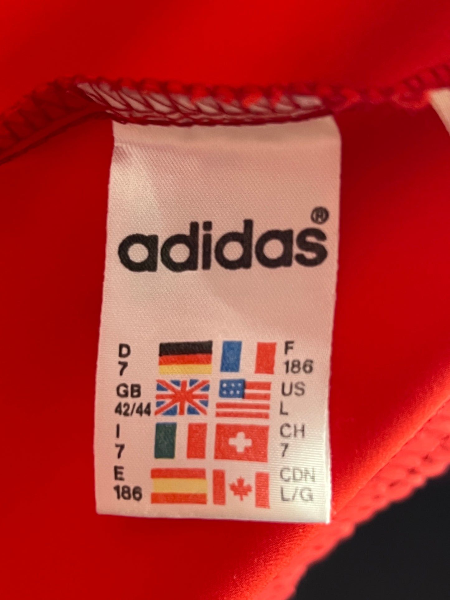 Adidas × Vintage 90s Adidas Vintage Men's Windbreaker Jacket - L Size US L / EU 52-54 / 3 - 7 Thumbnail