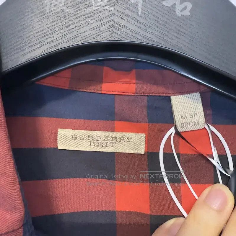 Burberry Burberry Long Sleeve Cotton Plaid Shirt. Size US M / EU 48-50 / 2 - 3 Thumbnail