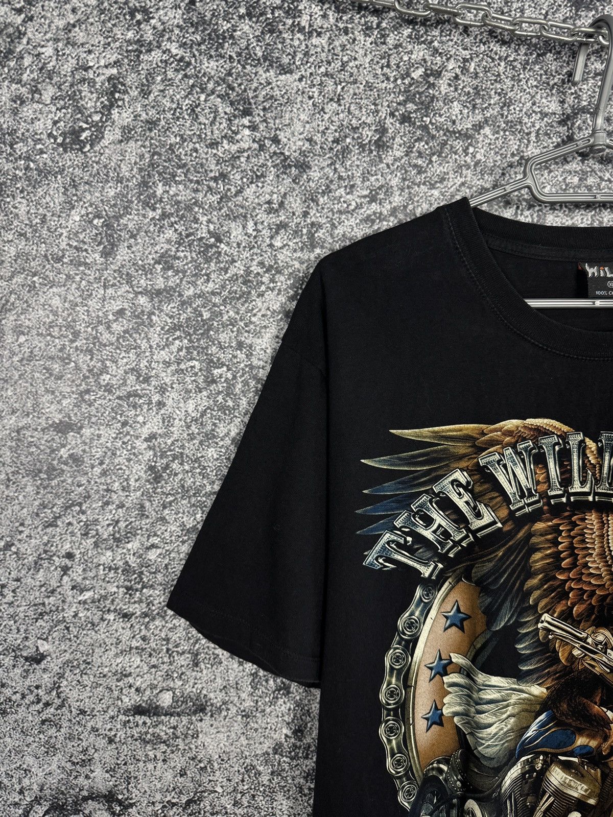 Vintage Men’s The Wild Spirit Vintage Motorcycle Eagle Logo Size XL Size US XL / EU 56 / 4 - 4 Thumbnail