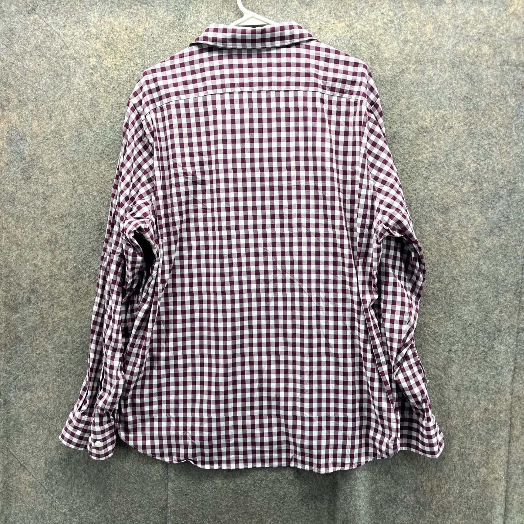 Bonobos VINTAGE Bonobos Shirt Men XXL Purple Check Button-Down Slim Fit Casual/Business/Formal Wear Size US XXL / EU 58 / 5 - 2 Thumbnail