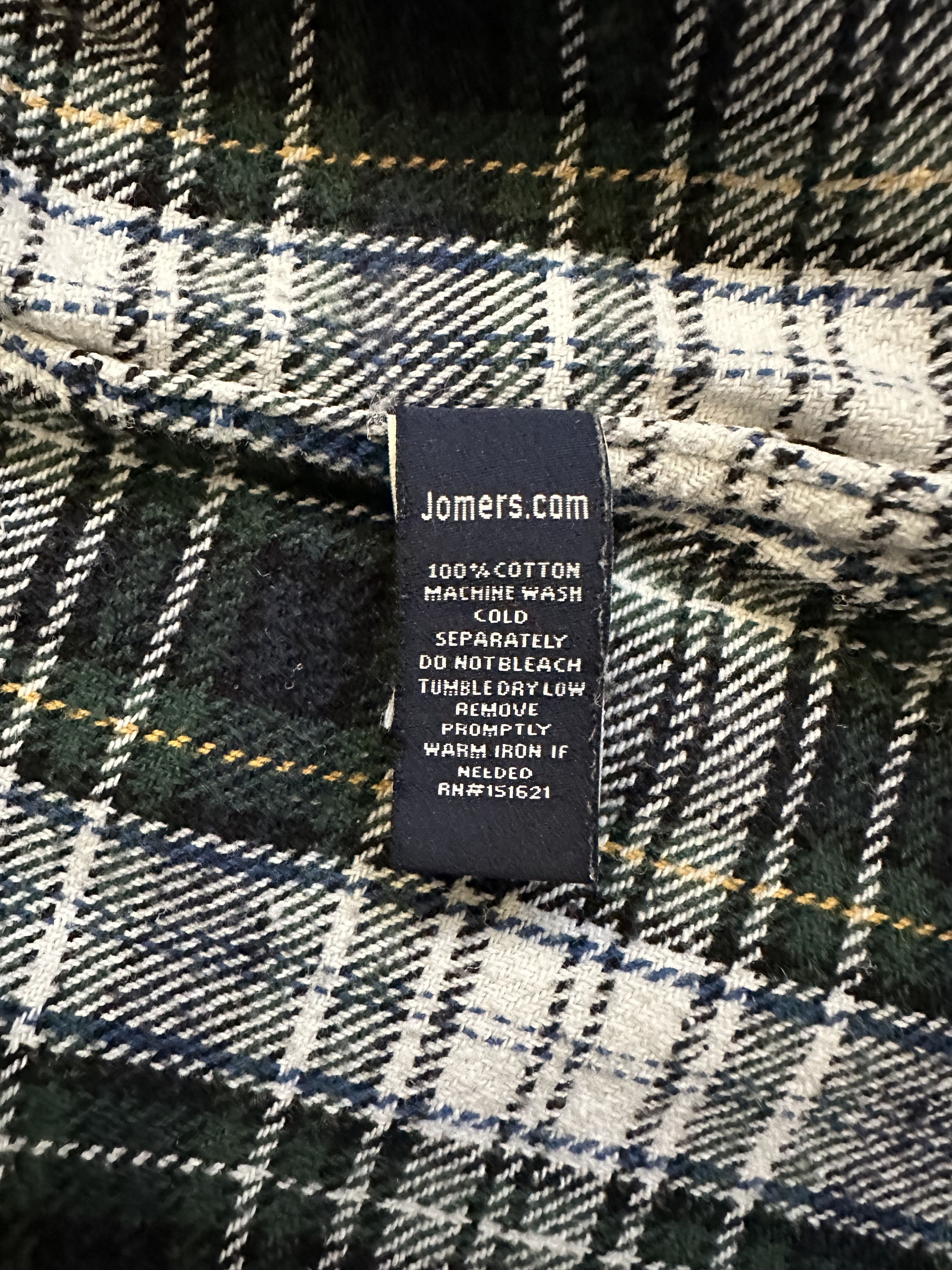 Jomers Japanese Shaggy Flannel Shirt Size US S / EU 44-46 / 1 - 5 Thumbnail