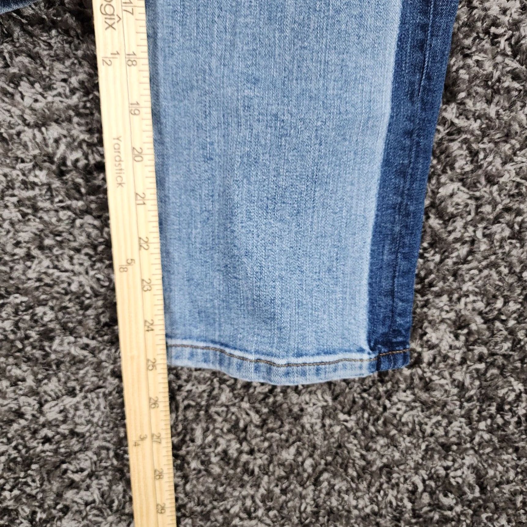 Banana Republic Banana Republic Jeans Girlfriend Two-Toned Blue Size 29 Womens Size 29" - 6 Thumbnail