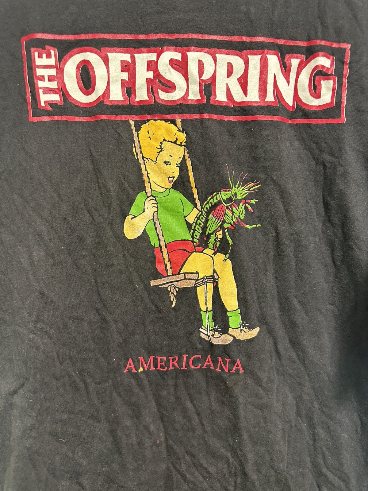 Vintage Vintage Rare 1999 The Offspring “Americana” Cover Giant XL Size US XL / EU 56 / 4 - 2 Thumbnail