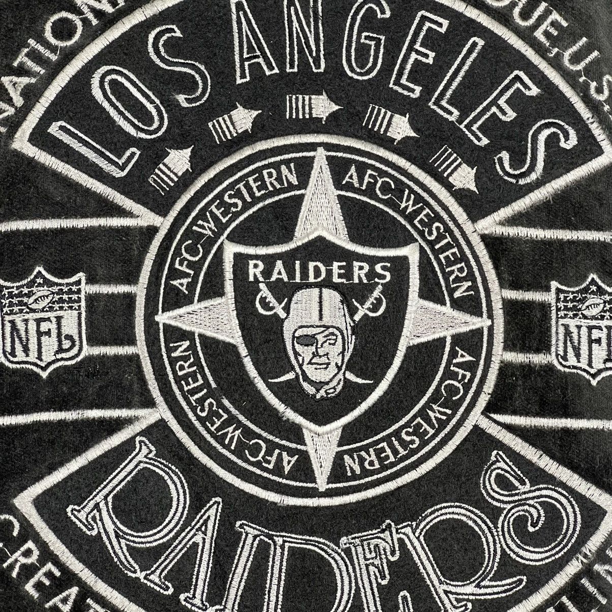 NFL 90s Vintage LOS ANGELES RAIDERS Jacket Size US M / EU 48-50 / 2 - 12 Thumbnail