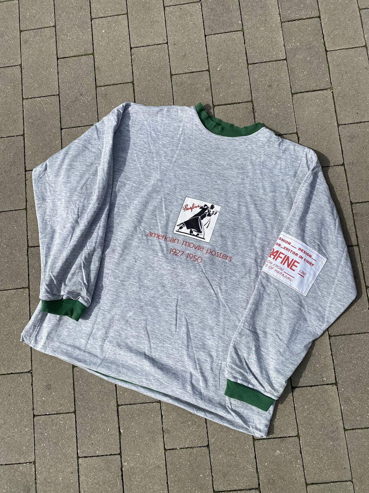 Japanese Brand × Vintage Vintage Japan Parafine bilateral hollywood sweatshirt Size US L / EU 52-54 / 3 - 1 Thumbnail