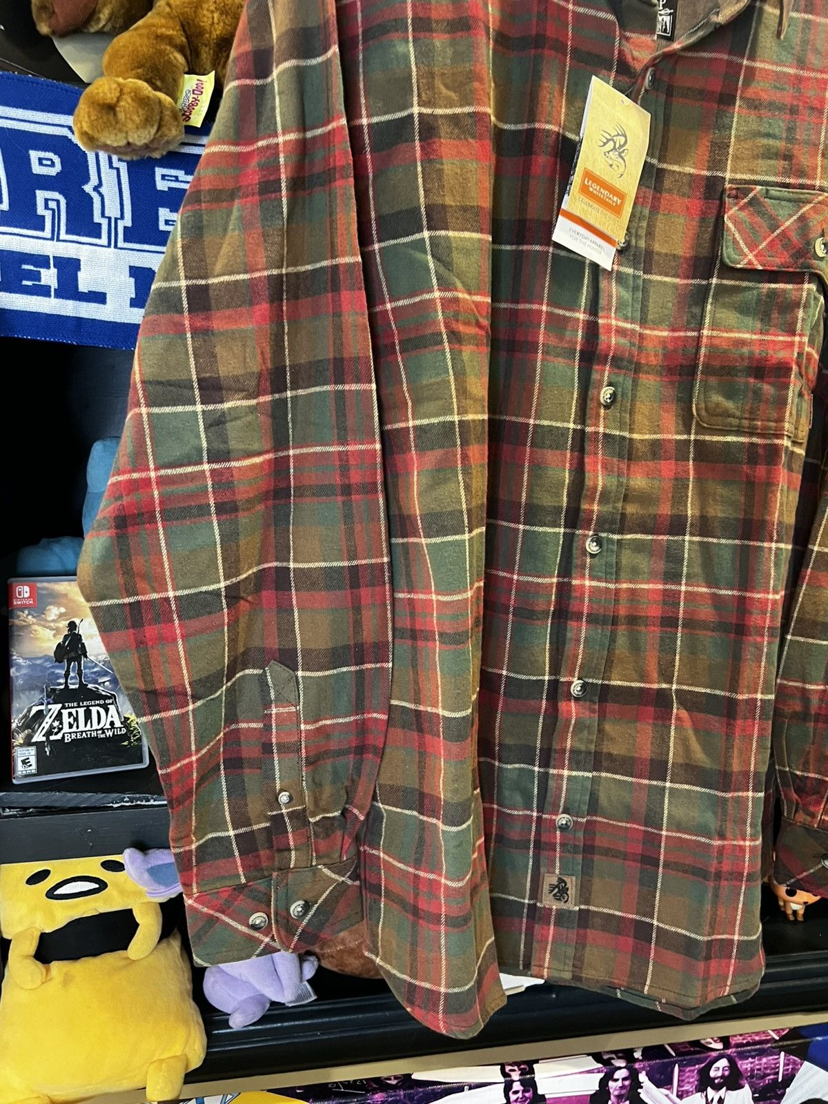 Hunter New with Tags Legendary Whitetails Buck Camp Large Flannel Size US L / EU 52-54 / 3 - 4 Thumbnail