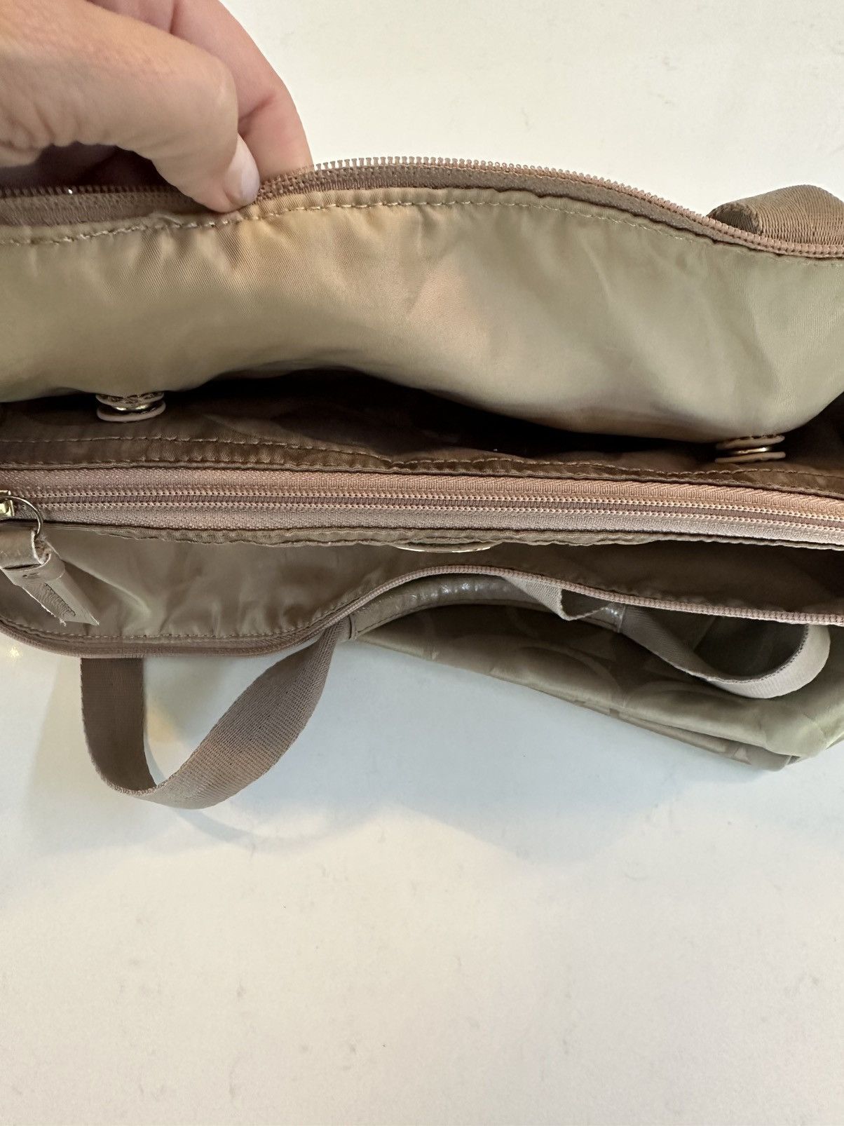 Coach Coach Getaway Signature Nylon Weekender Tote Bag Pouch Set Size ONE SIZE - 15 Thumbnail