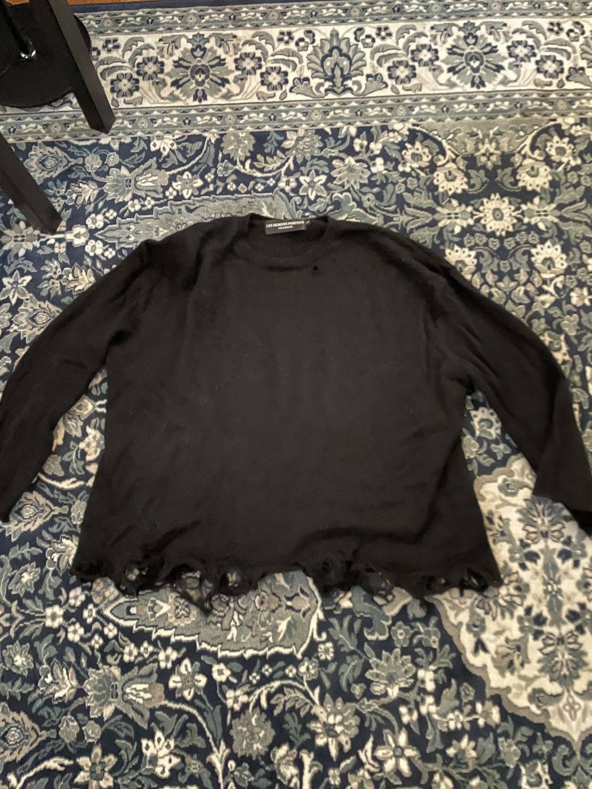 Other Les Demons Portent distressed knit Size US L / EU 52-54 / 3 - 1 Thumbnail