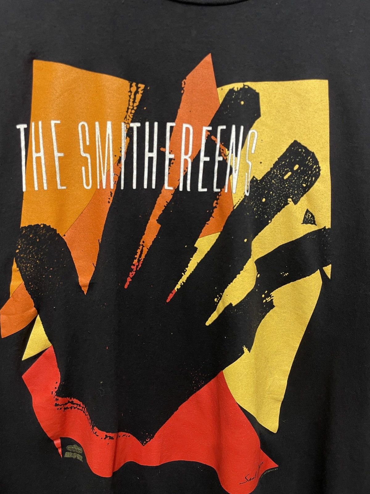 Hanes × Vintage Vintage 1993 The Smithereens Band Shirt XL Size US XL / EU 56 / 4 - 2 Thumbnail