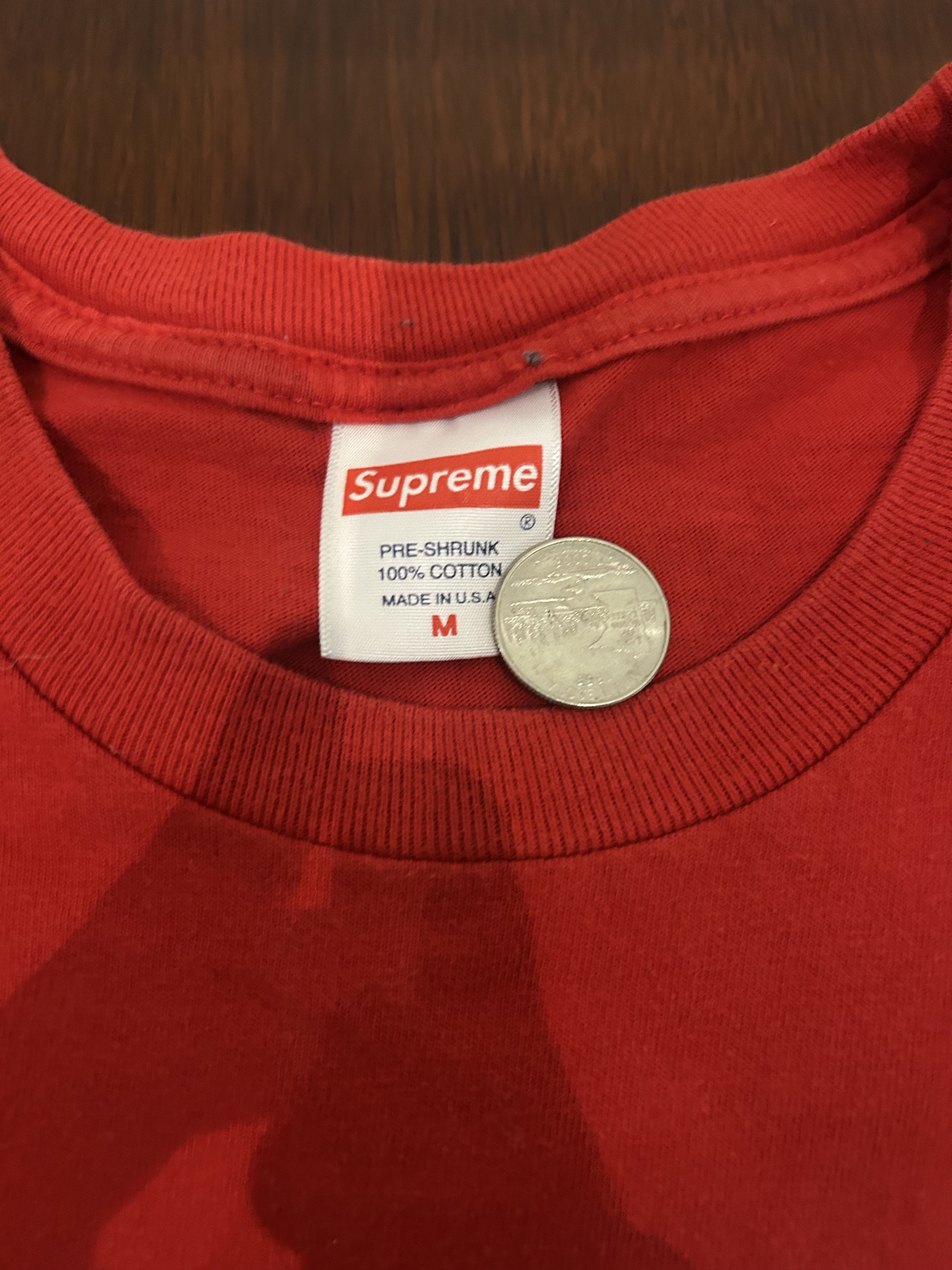 Supreme Supreme Chrome Logo T-shirt Size M Size US M / EU 48-50 / 2 - 3 Thumbnail