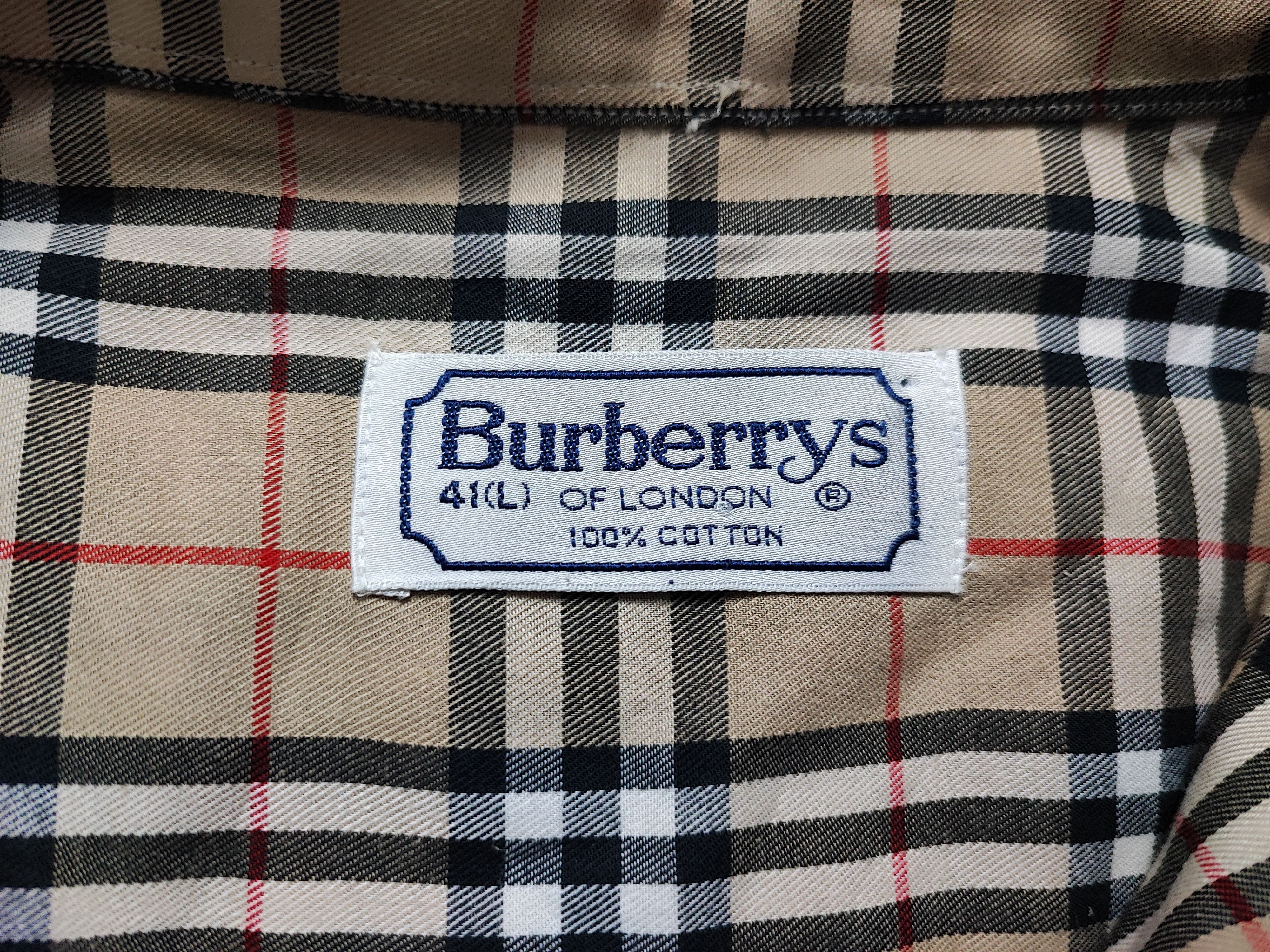 Burberry Burberry Shirt Size US L / EU 52-54 / 3 - 21 Thumbnail