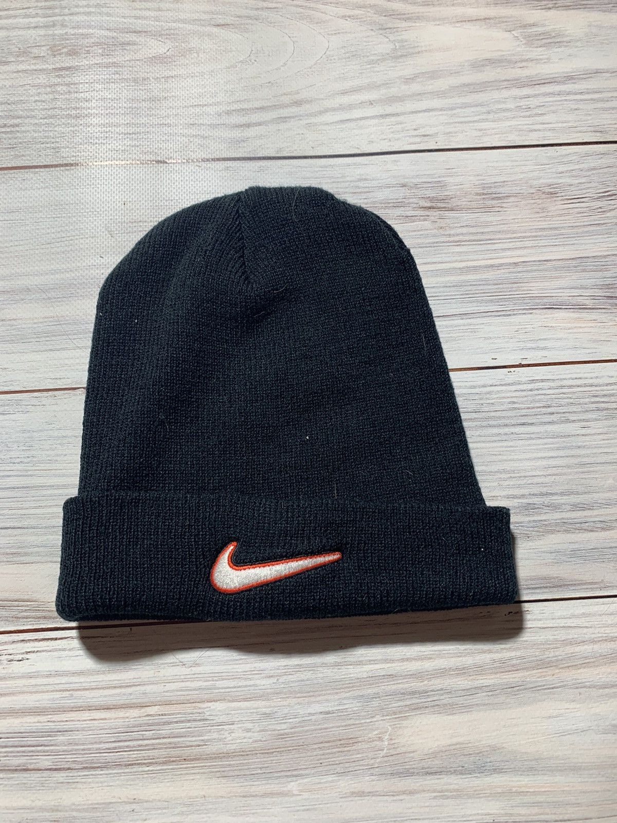 Nike × Vintage Nike vintage swoosh big logo drill hat Size ONE SIZE - 1 Thumbnail