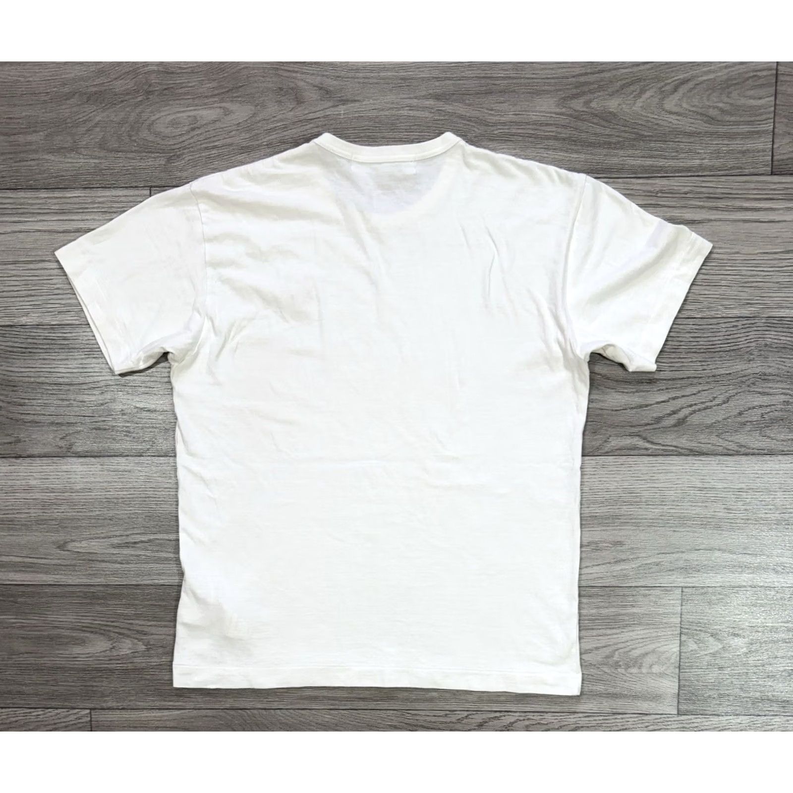 Comme des Garcons Girl VINTAGE? Play Comme des Garçons White T-Shirt Heart Short Sleeve Mens XL AZ-T108 - Mens XL White T-Shirt Heart Short Sleeve Comme des Garçons Size US XL / EU 56 / 4 - 2 Thumbnail