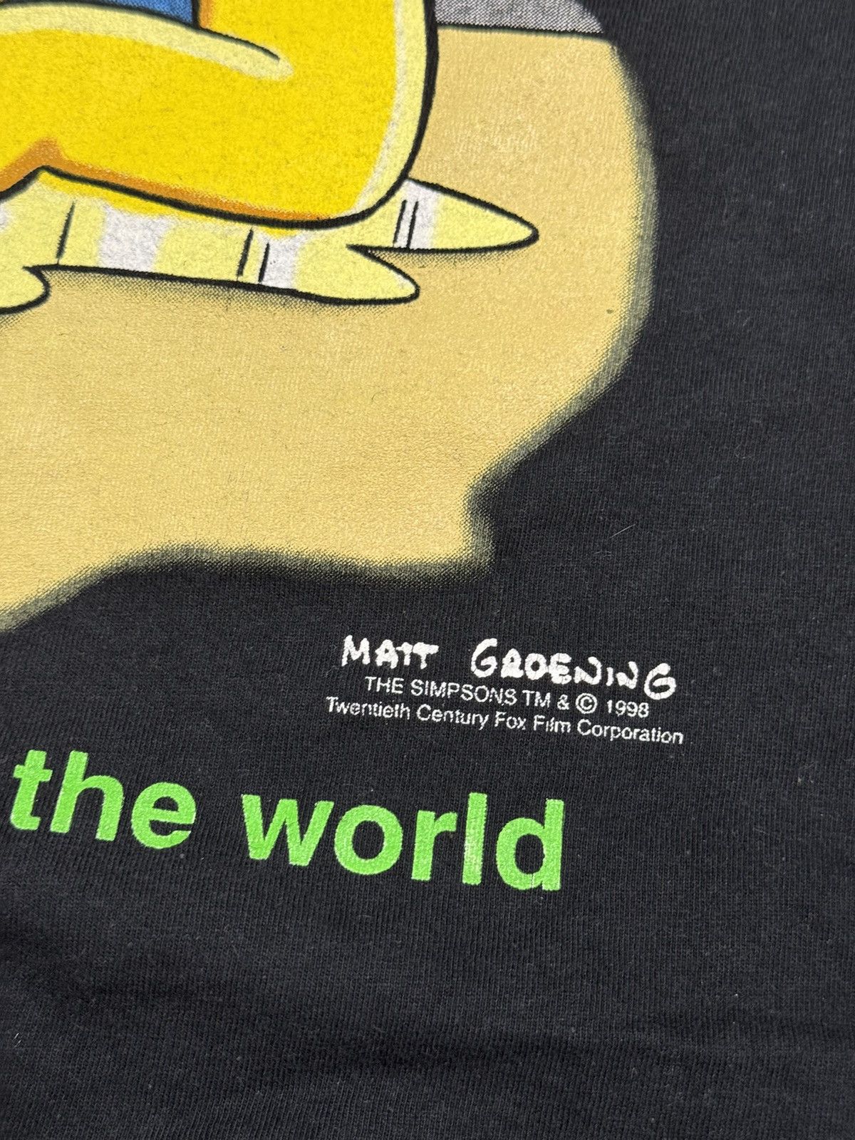 Band Tees × The Simpsons The Simpson 1998 Homer Simpson More Beer Humor T Shirt Size US L / EU 52-54 / 3 - 5 Thumbnail