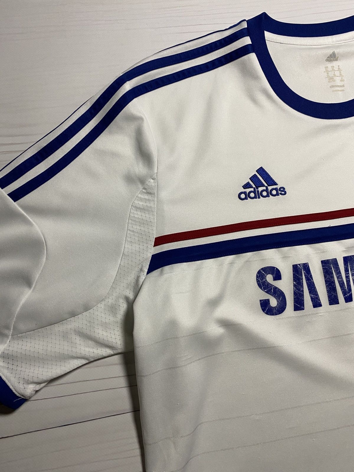 Adidas Vintage Adidas Chelsea FC 2013/14 away soccer y2k jersey Size US XL / EU 56 / 4 - 11 Thumbnail