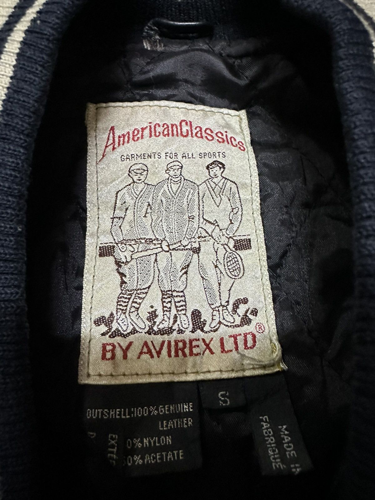 Avirex Avirex USA Leather jacket Size US S / EU 44-46 / 1 - 3 Thumbnail