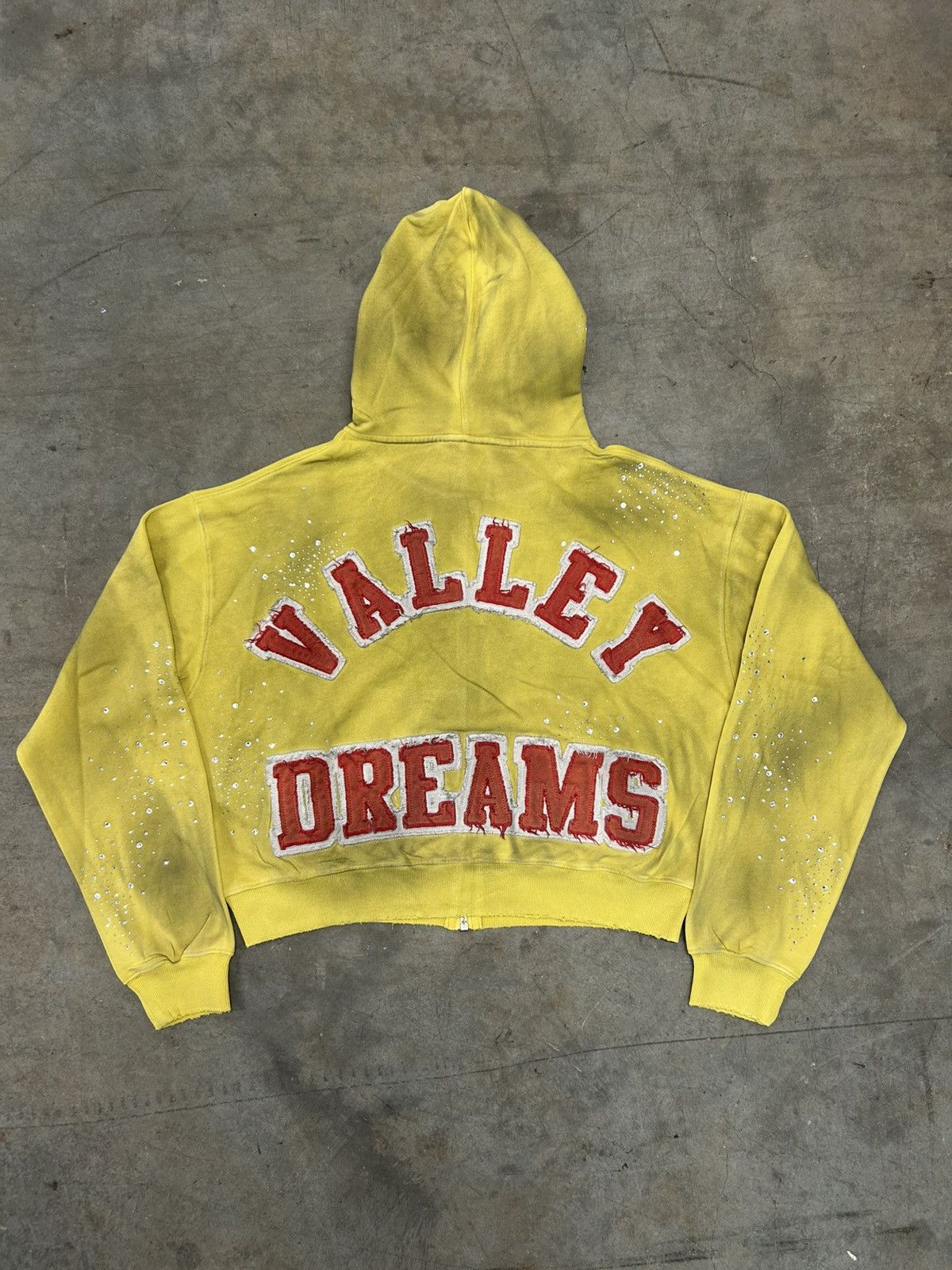 Vale Vale Forever Valley Dreams Yellow Cluster Zip Up Hoodie Size US XXL / EU 58 / 5 - 4 Thumbnail