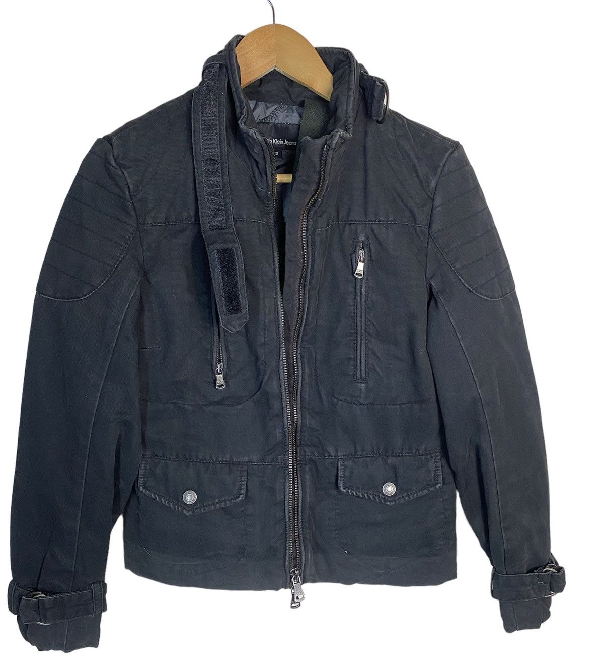 Calvin Klein CALVIN KLEIN BIKER JACKET Size S / US 4 / IT 40 - 4 Thumbnail