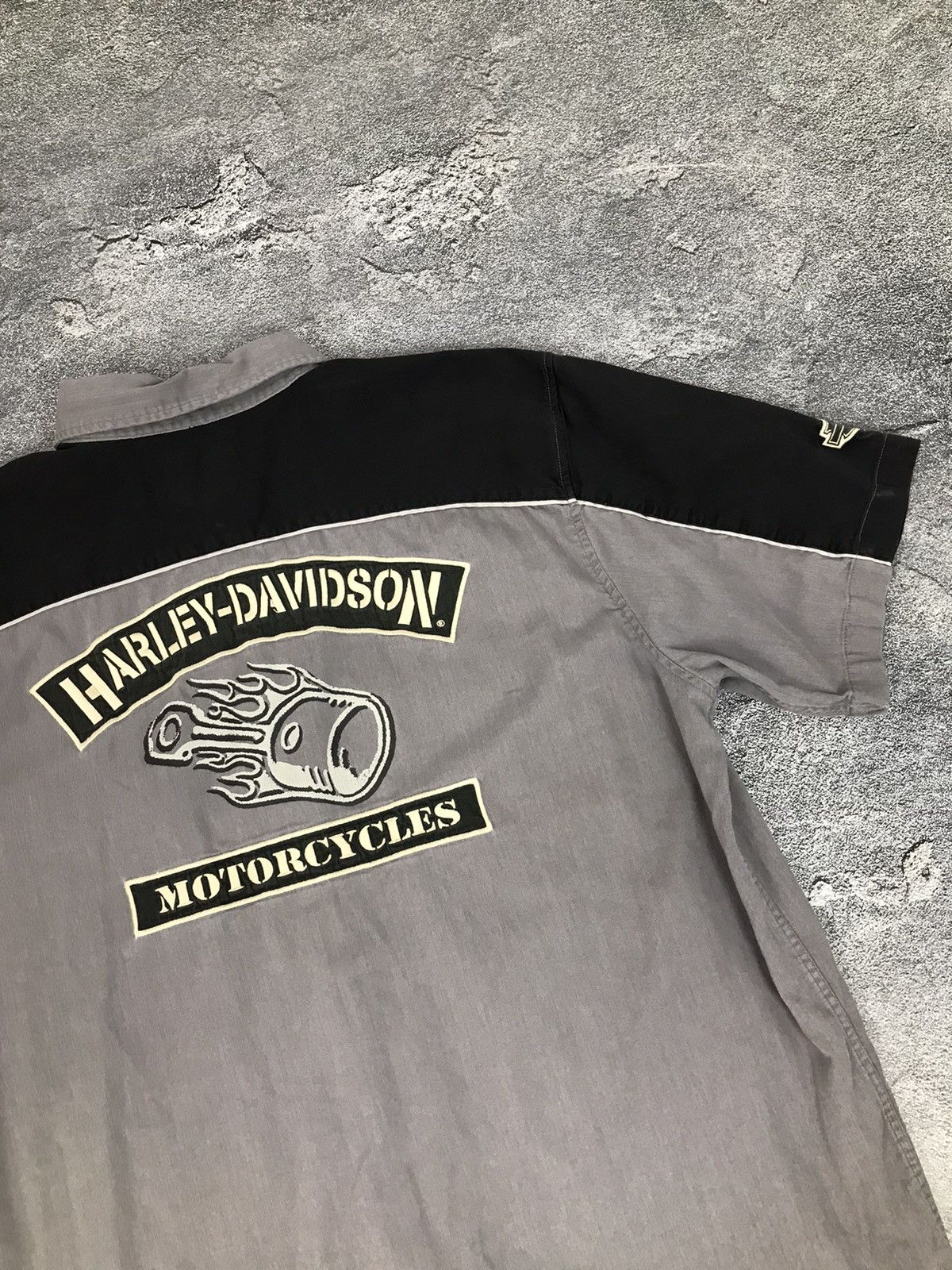 Harley Davidson × Vintage Harley Davidson Short Sleeve Pop Shirt,Activewear,Biker Size US XL / EU 56 / 4 - 7 Thumbnail