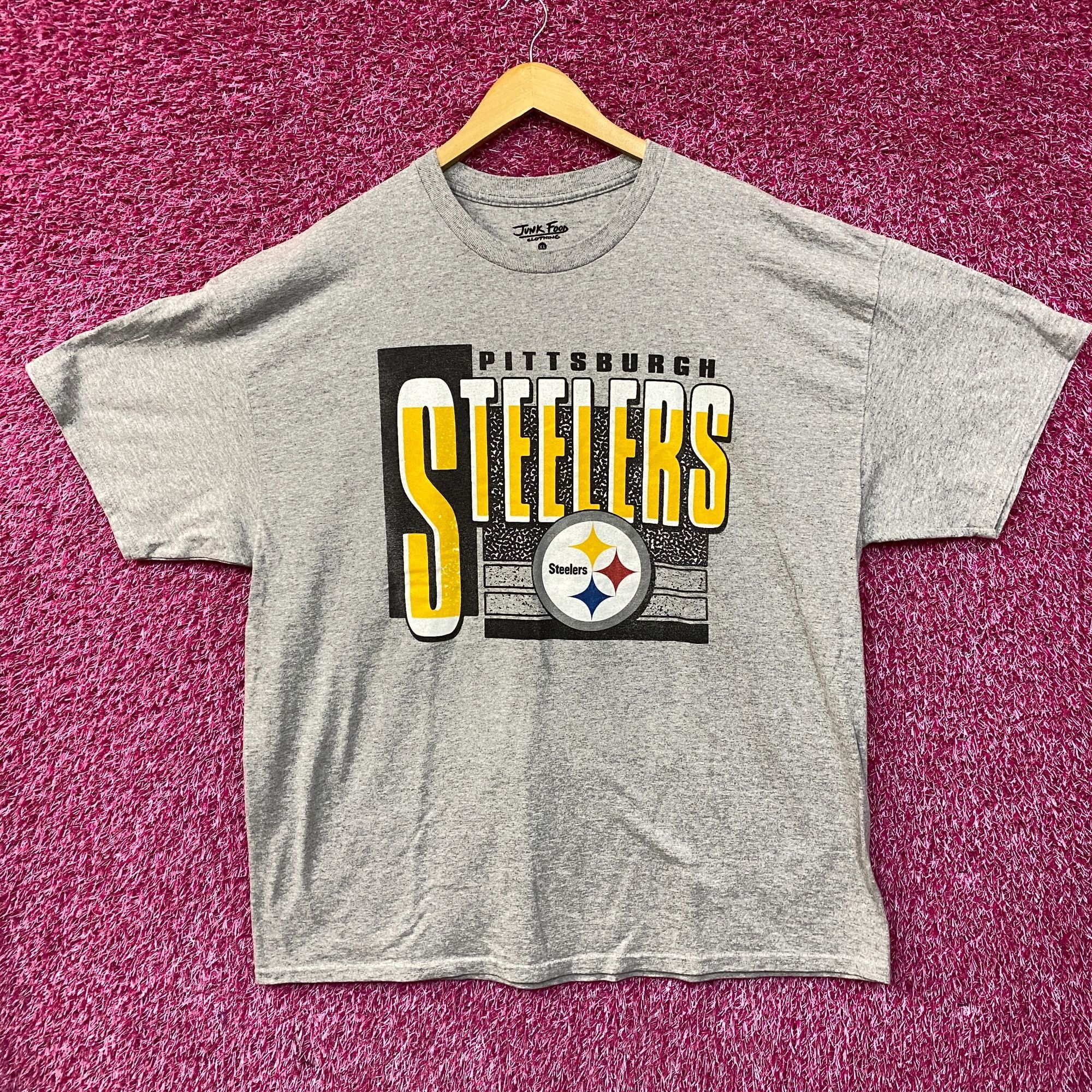 Junk Food NFL Franchise AFC North Pittsburgh Steelers Tshirt size XL Size US XL / EU 56 / 4 - 1 Thumbnail