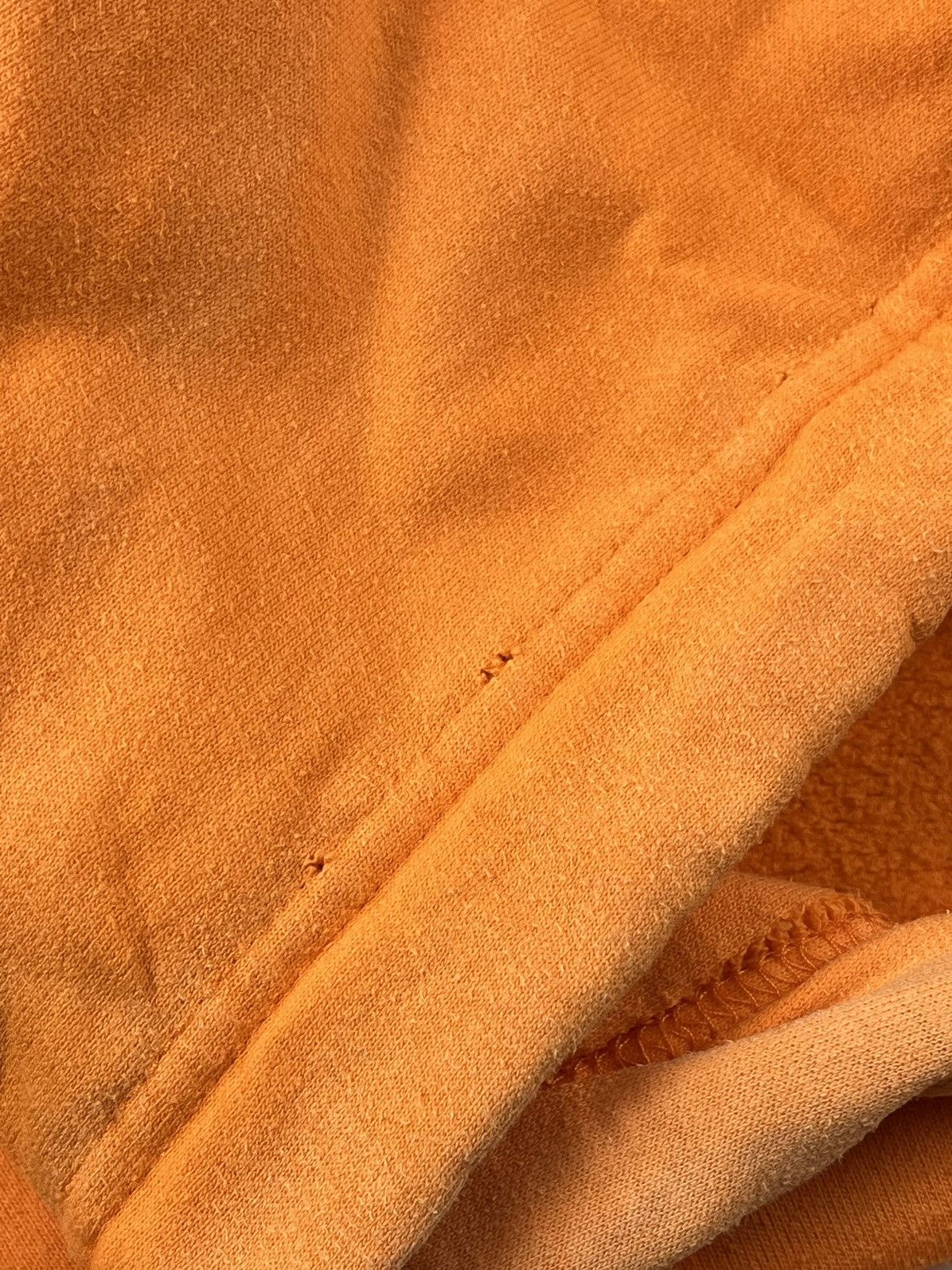 Chrome Hearts × Off-White 2018 Chrome Hearts Off White Scroll Logo Orange Hoodie Size US M / EU 48-50 / 2 - 9 Thumbnail